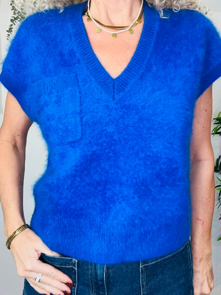 Brushed Cashmere Vest - Multiple Sizes
