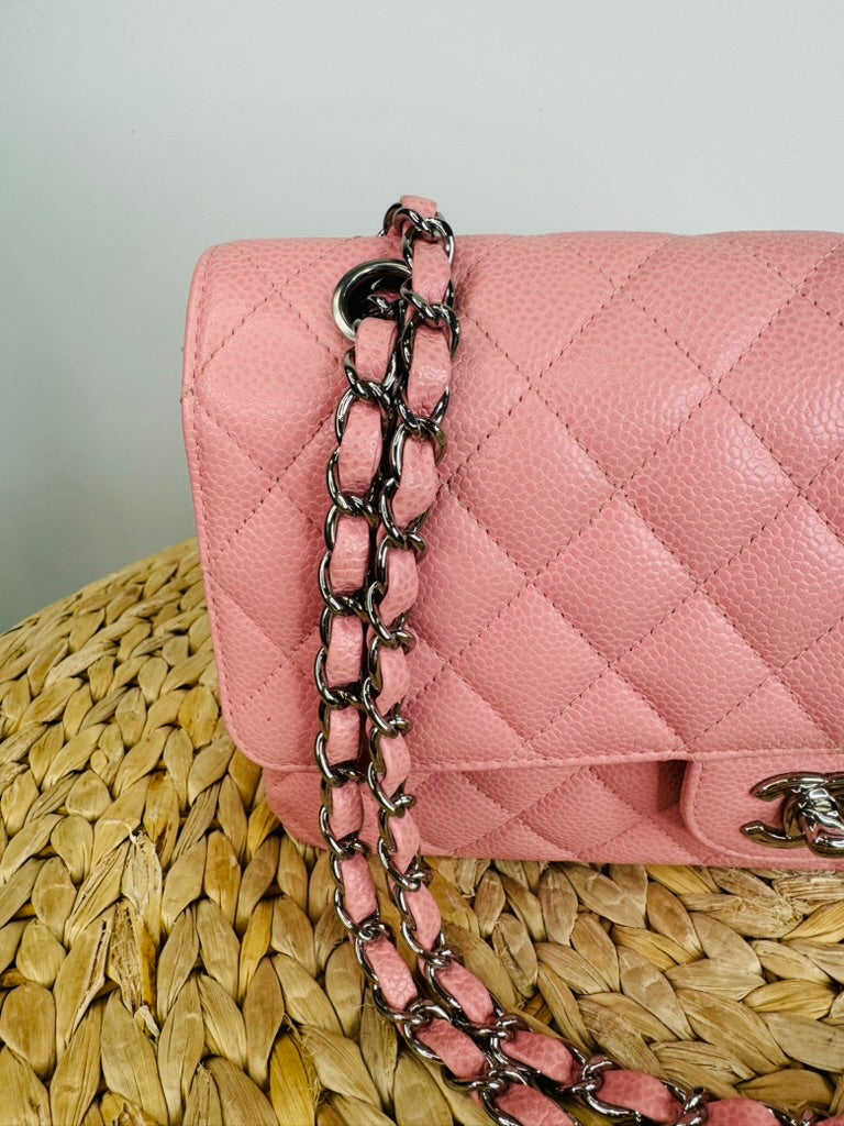 Medium Chanel Caviar Leather Double Flap Bag