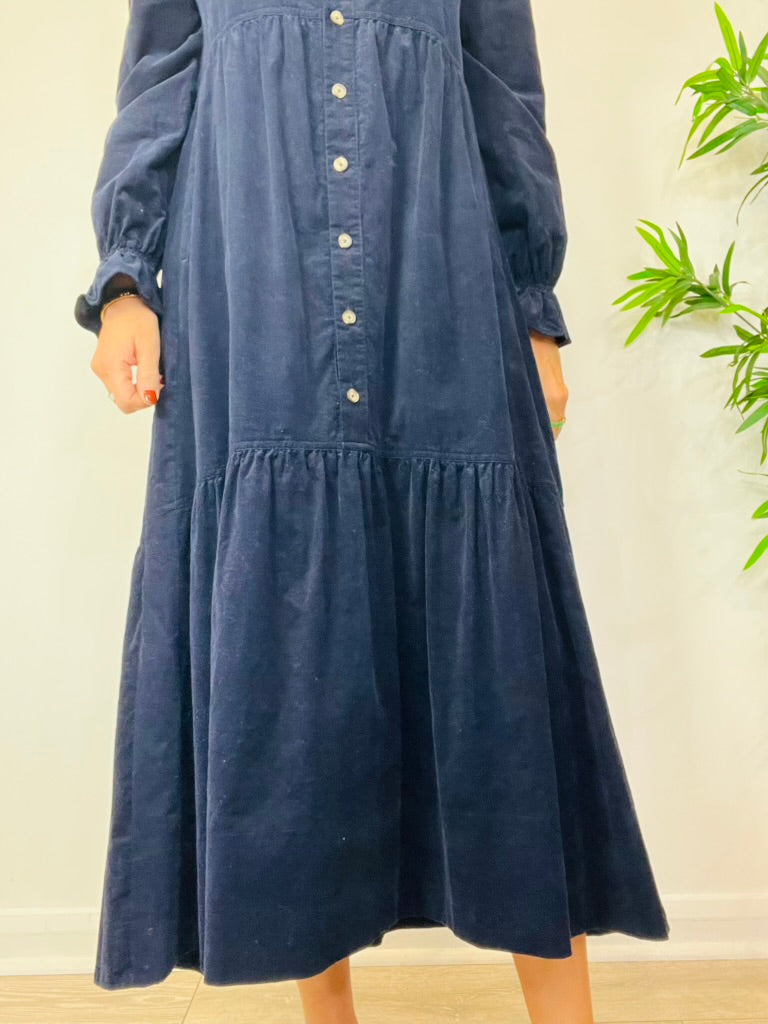 Tiered Needlecord Dress - Size 12