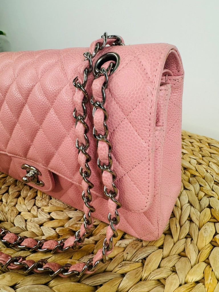 Medium Chanel Caviar Leather Double Flap Bag