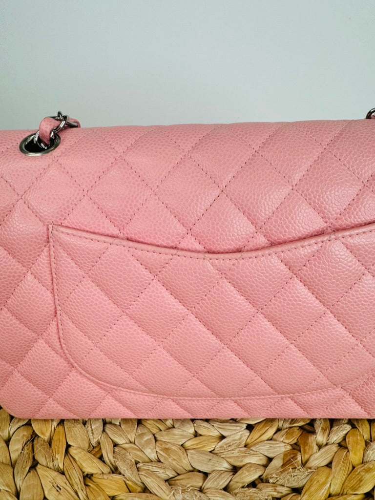 Medium Chanel Caviar Leather Double Flap Bag