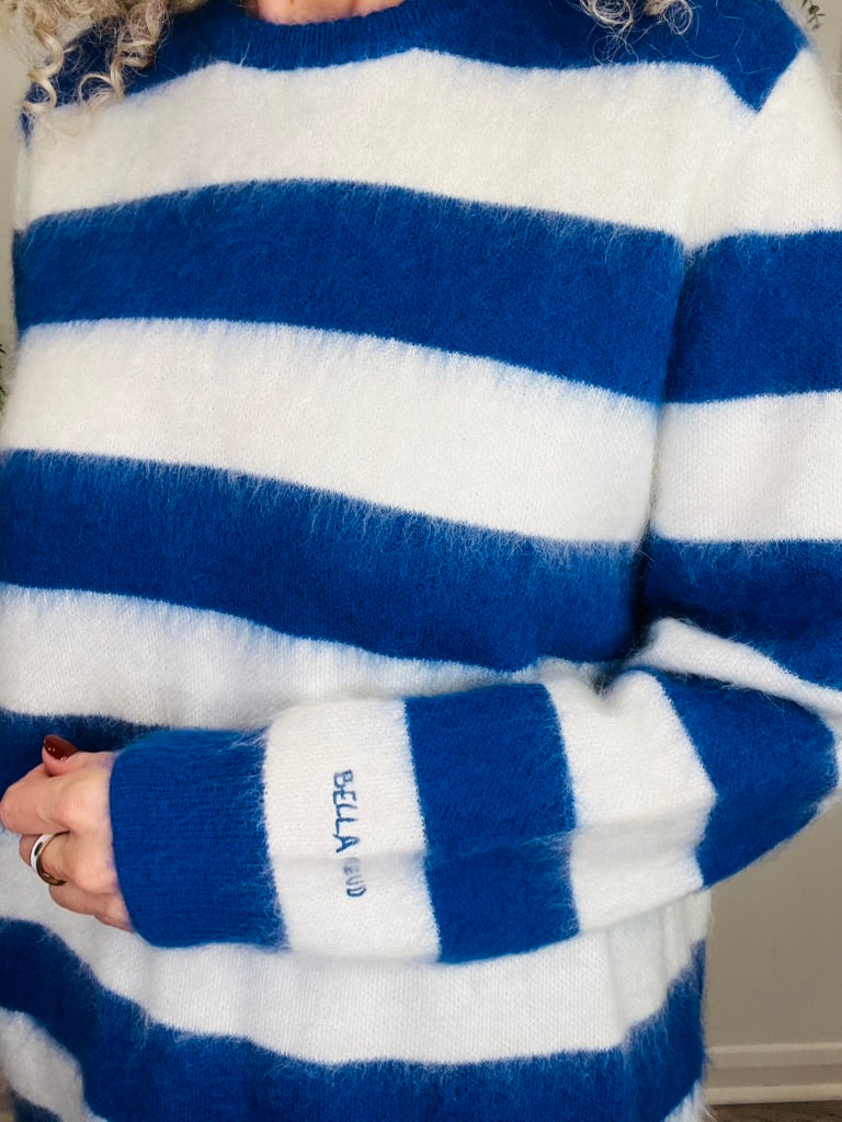 Striped Mohair Jumper - Size M