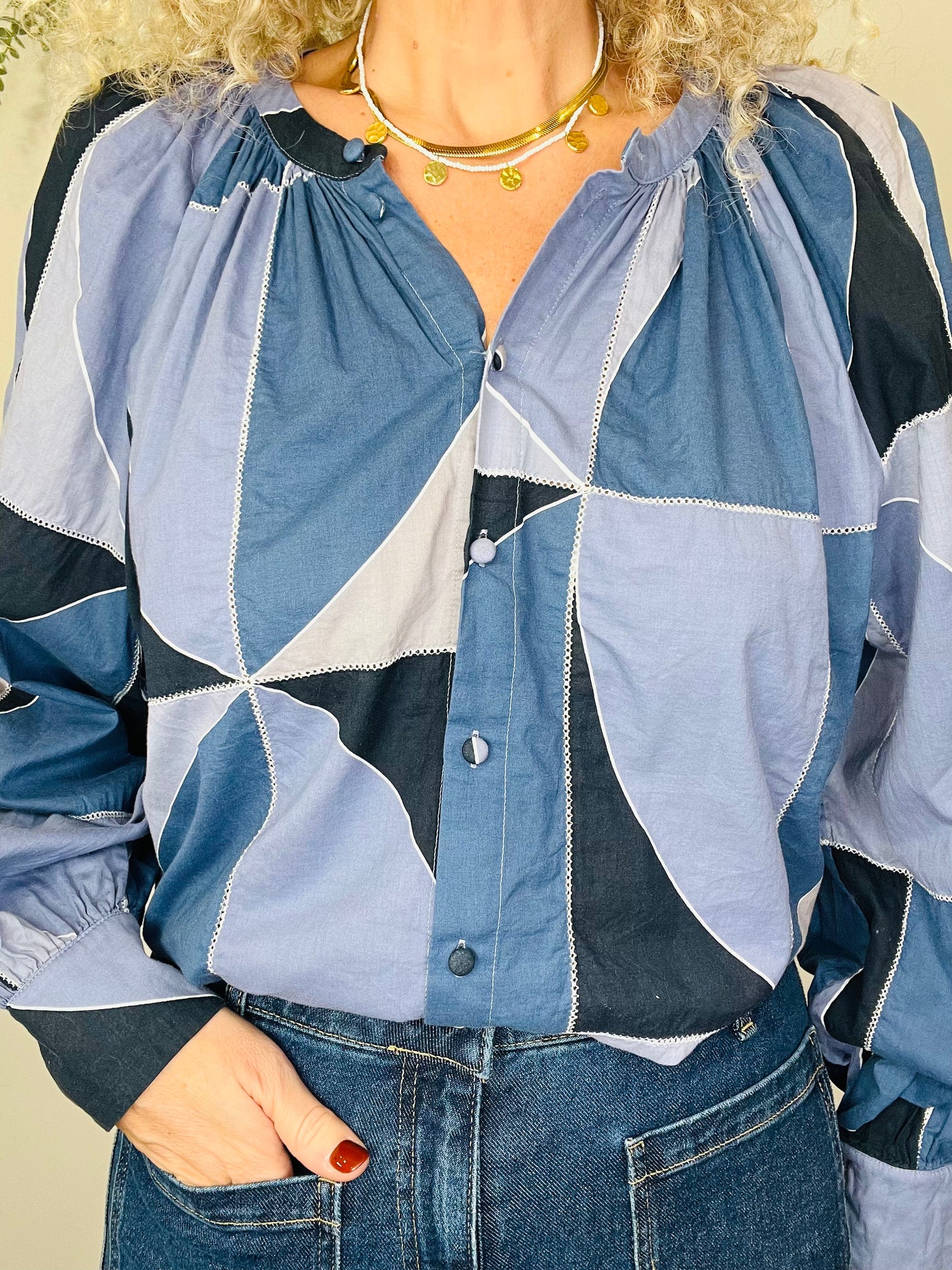 Cotton Shirt - Size 14