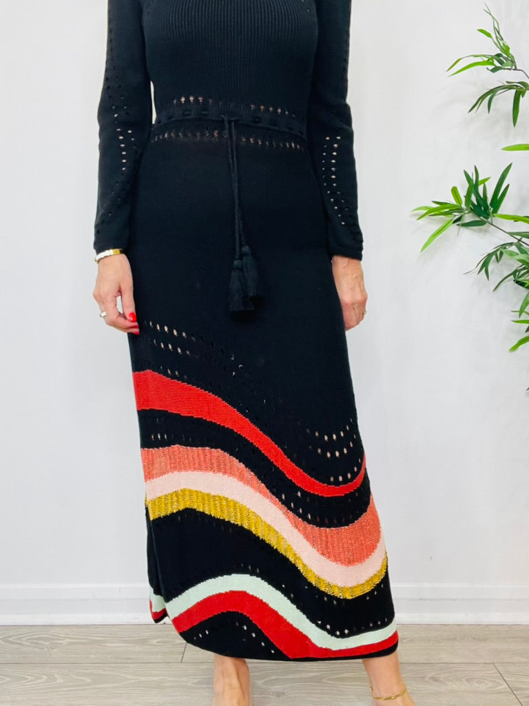 Knitted Maxi Dress - Size S