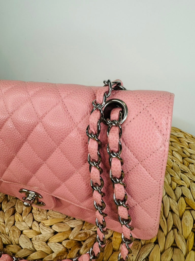 Medium Chanel Caviar Leather Double Flap Bag