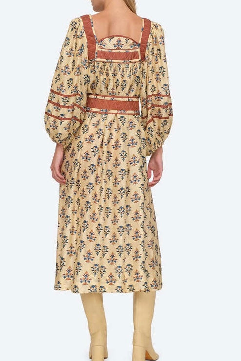 Norah Raw Silk Dress - Size XS