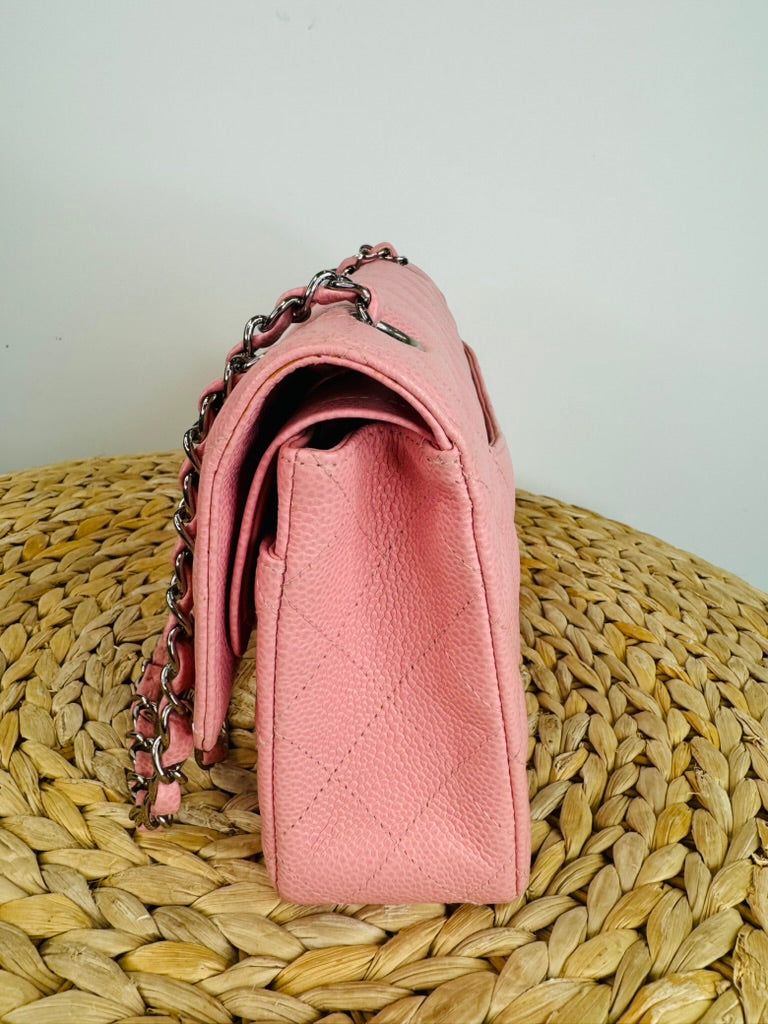 Medium Chanel Caviar Leather Double Flap Bag