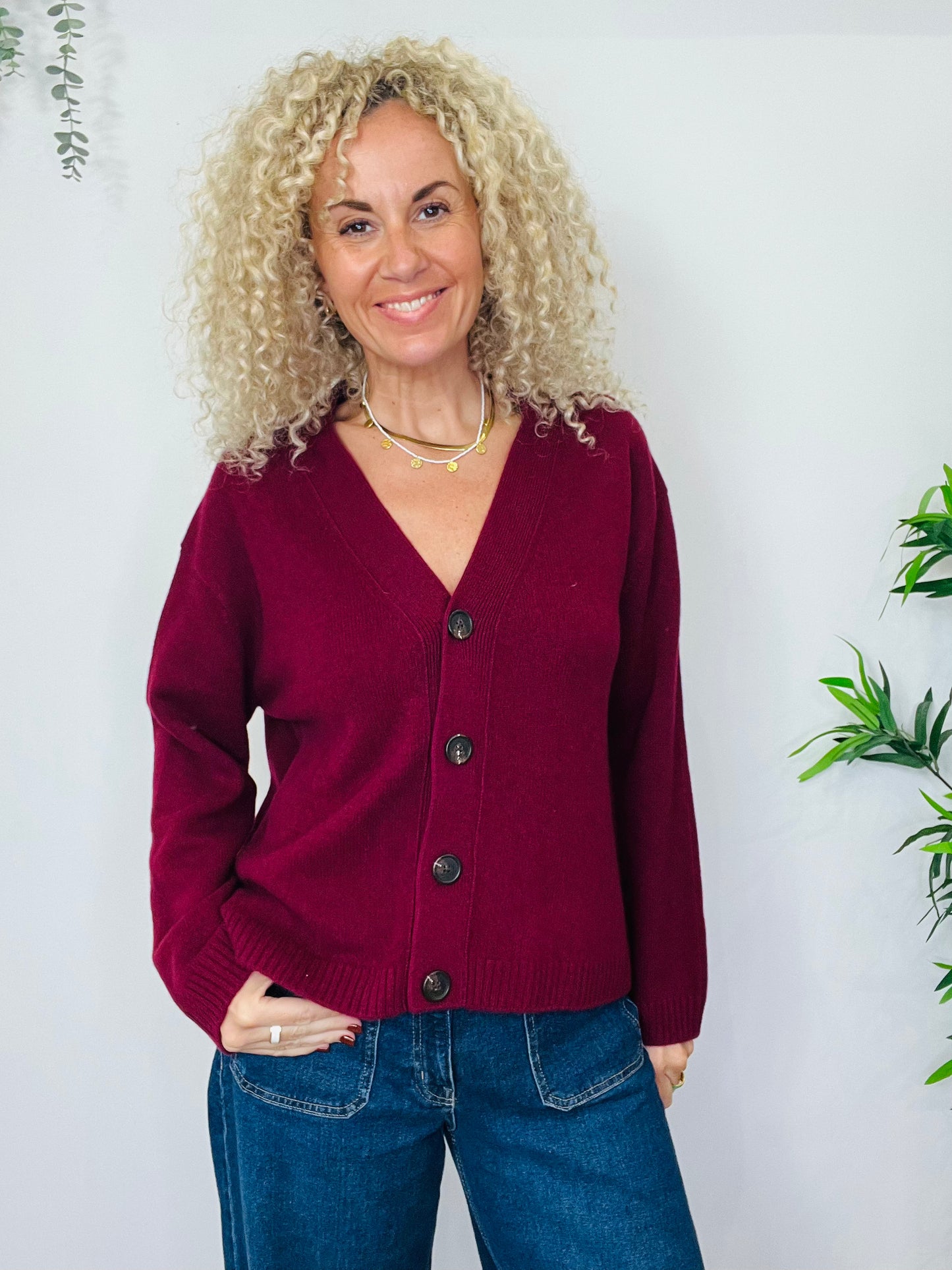 Cashmere Cardigan - Size S
