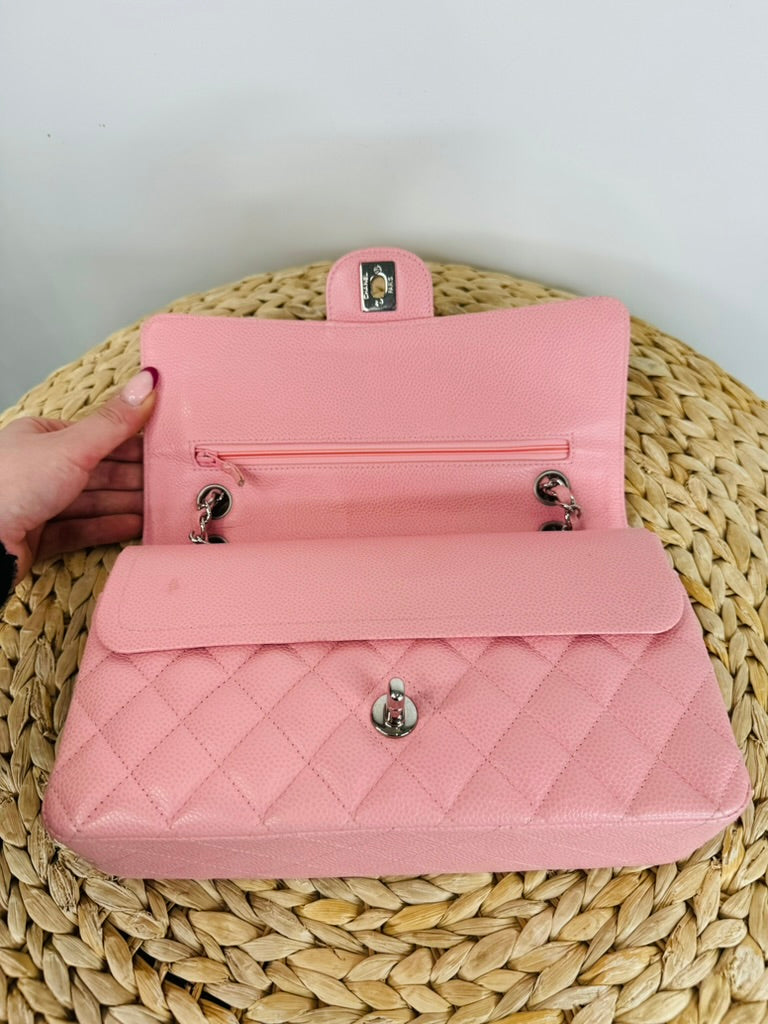 Medium Chanel Caviar Leather Double Flap Bag