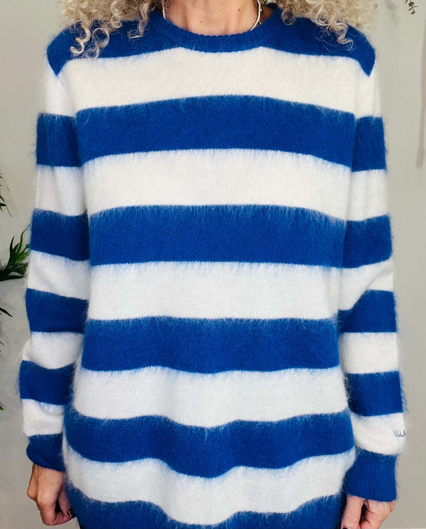 Striped Mohair Jumper - Size M