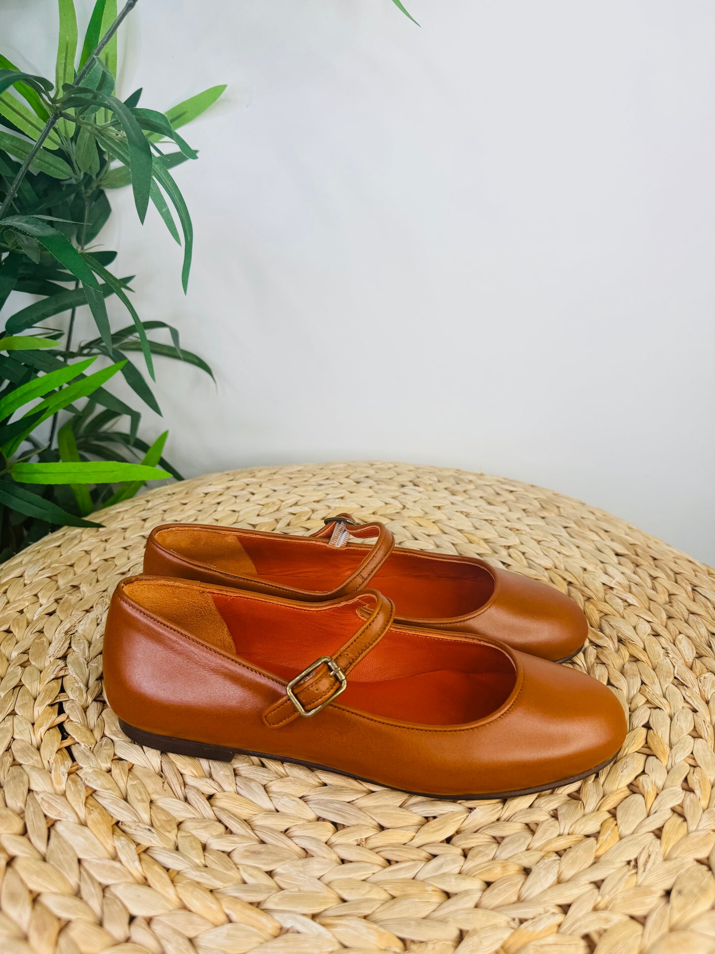 Fay Leather Mary Janes - Size 38
