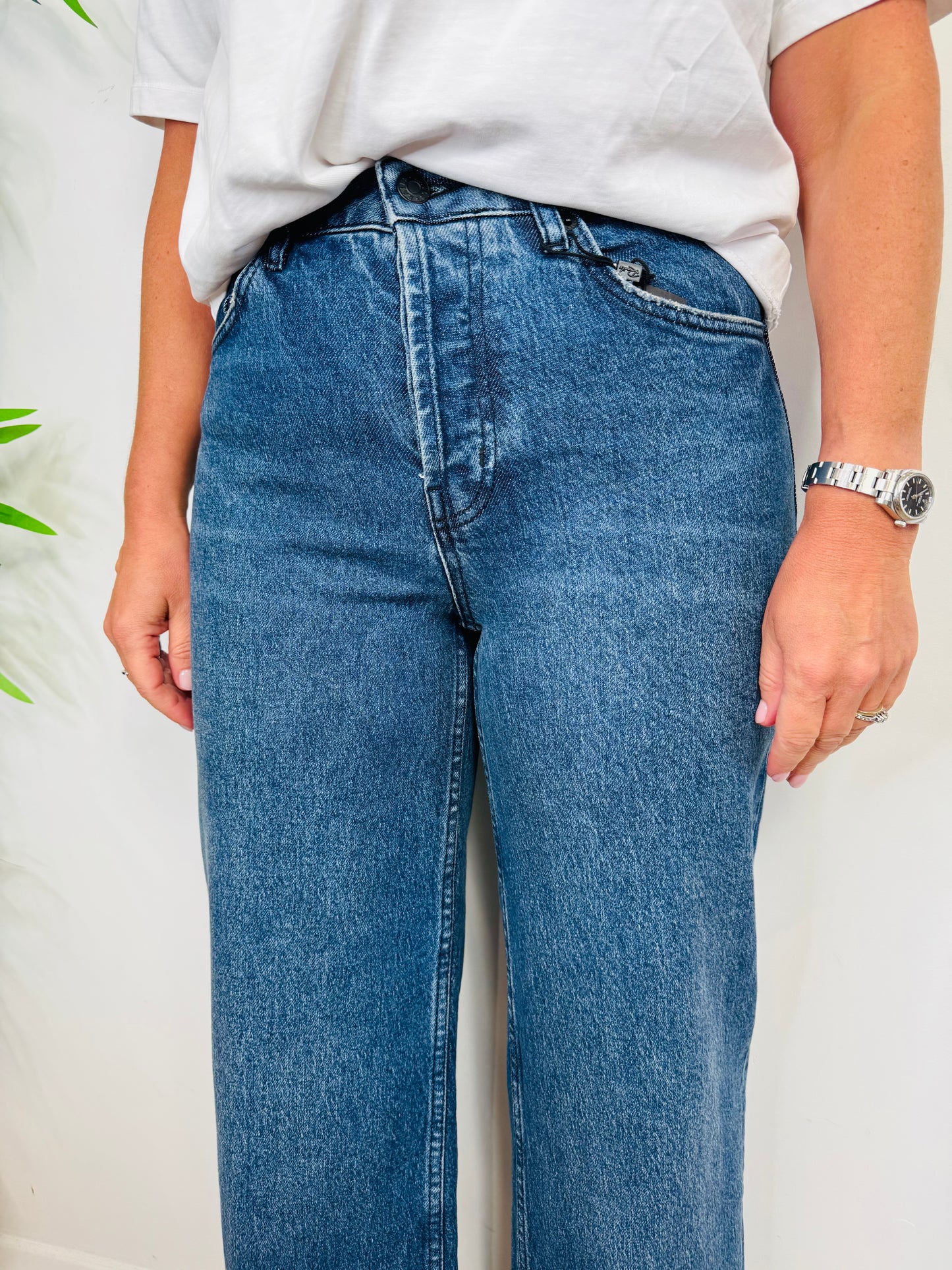 Getty Wide Leg Jeans - Size 26