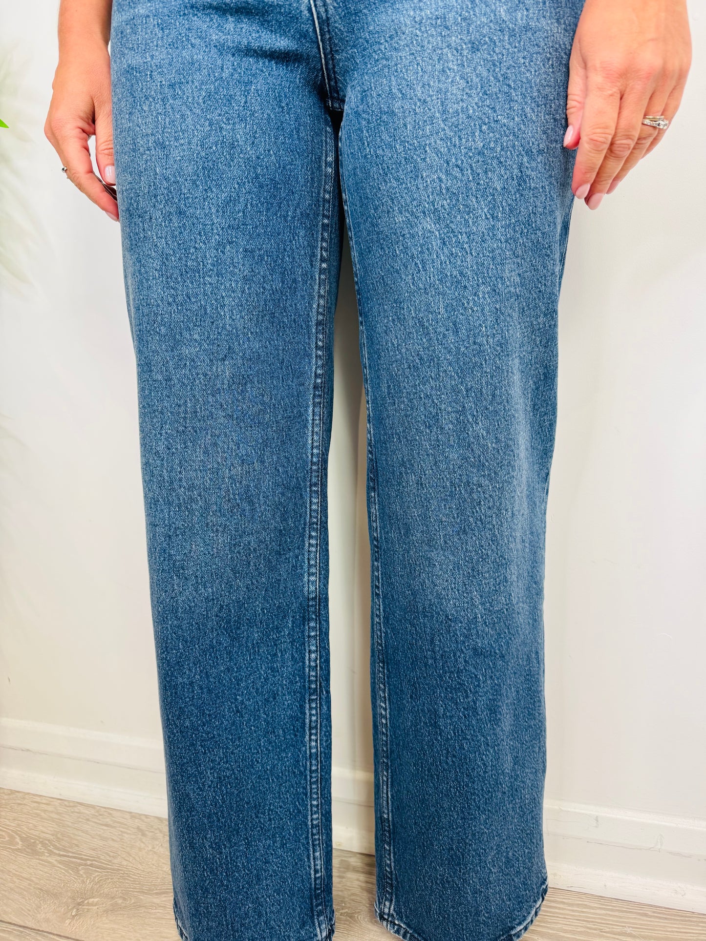 Getty Wide Leg Jeans - Size 26