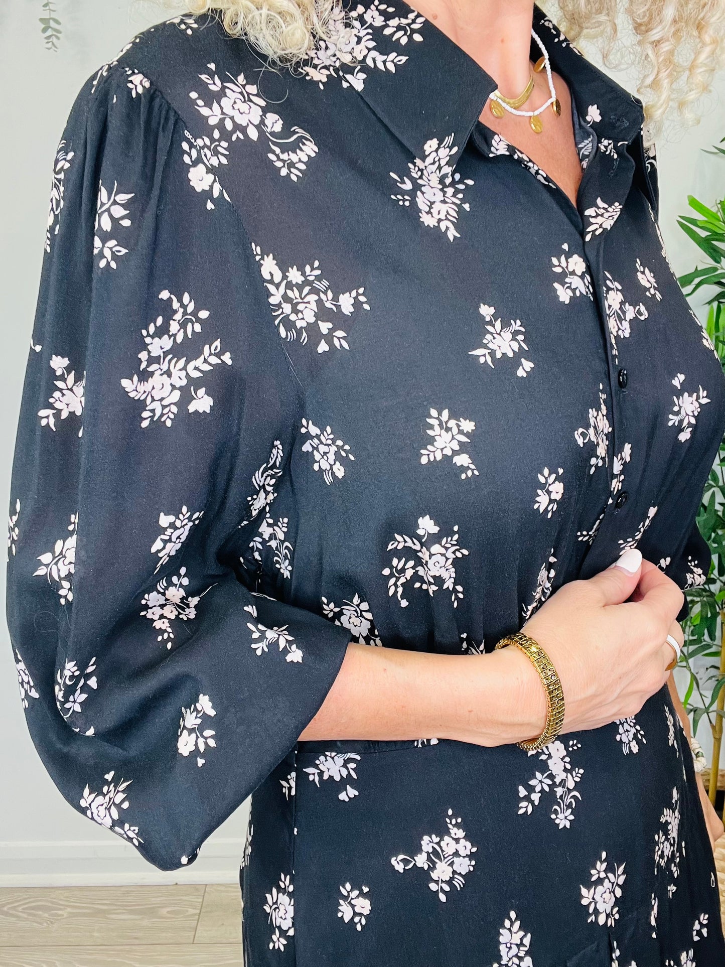 Floral Izzy Dress - Size L