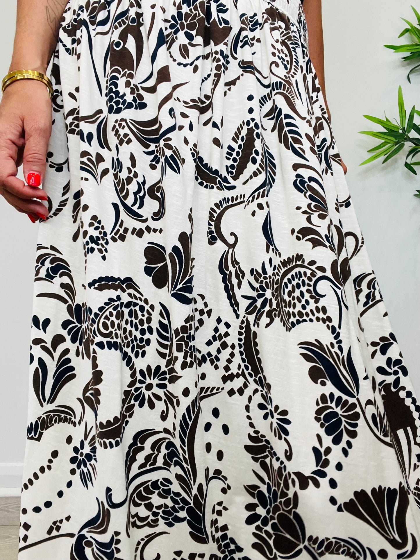 Jersey Maxi Skirt - Size 8