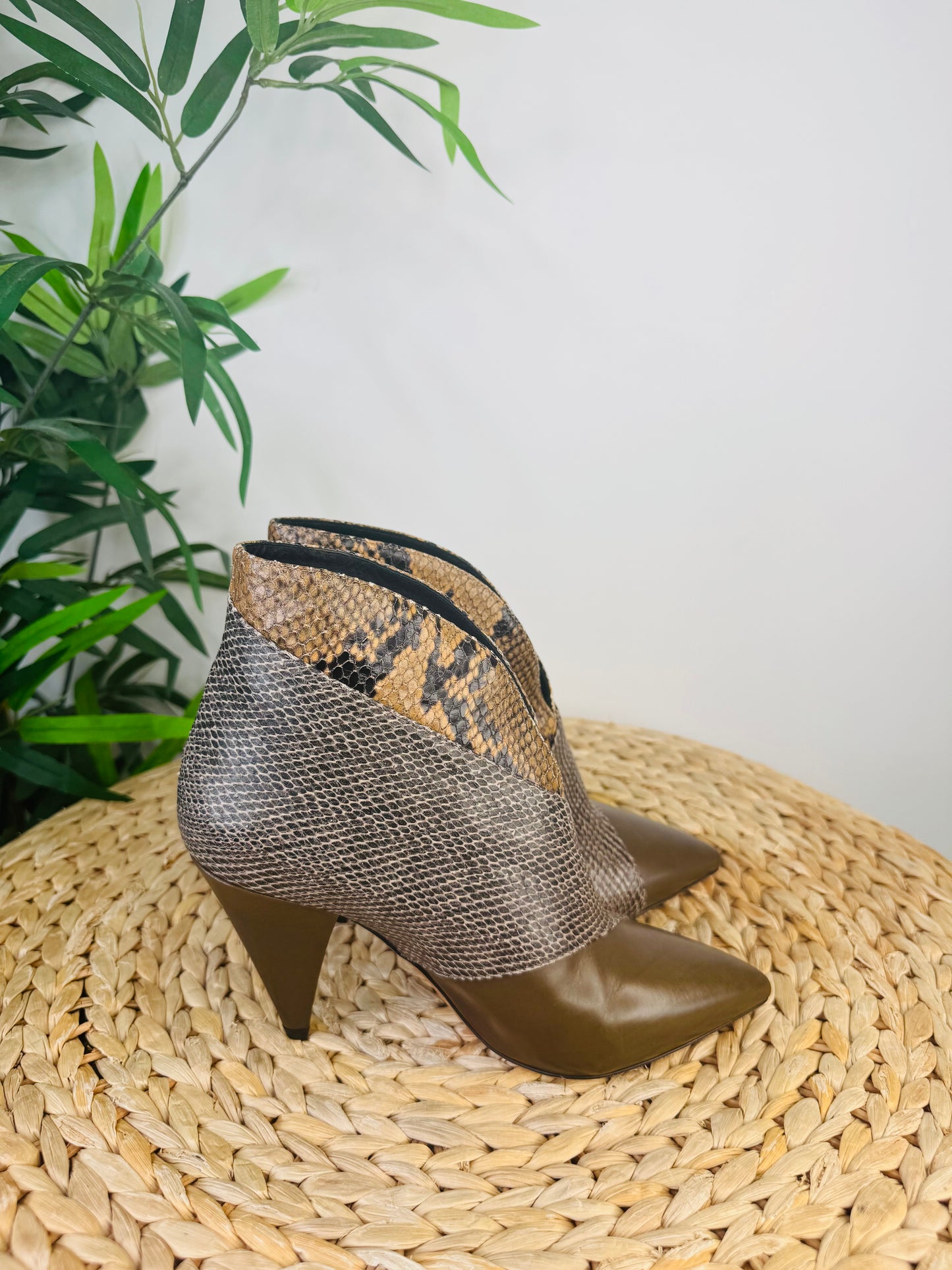 Archenn Snakeskin Boots - Size 38