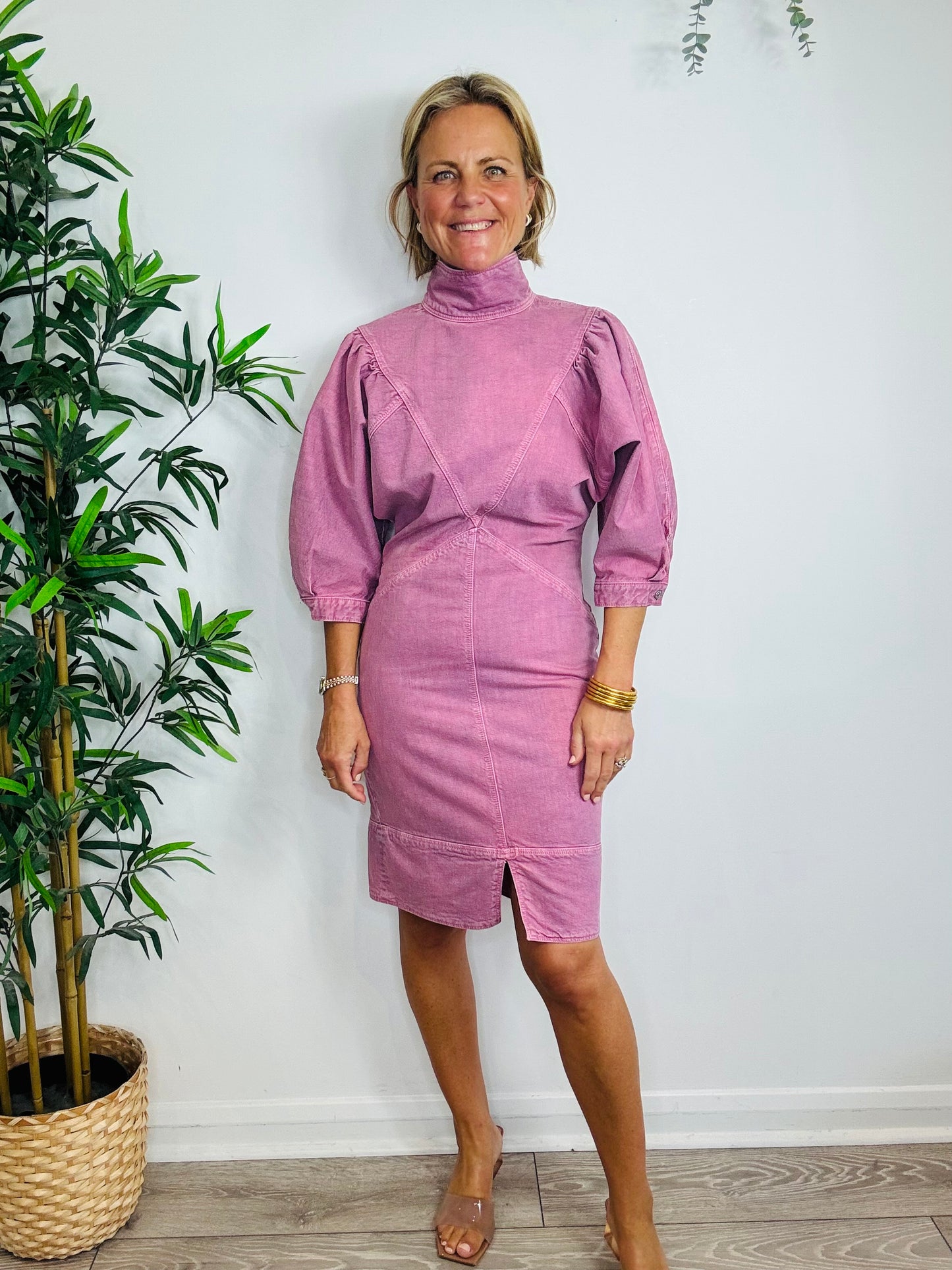 Laure Denim Dress - Size 38