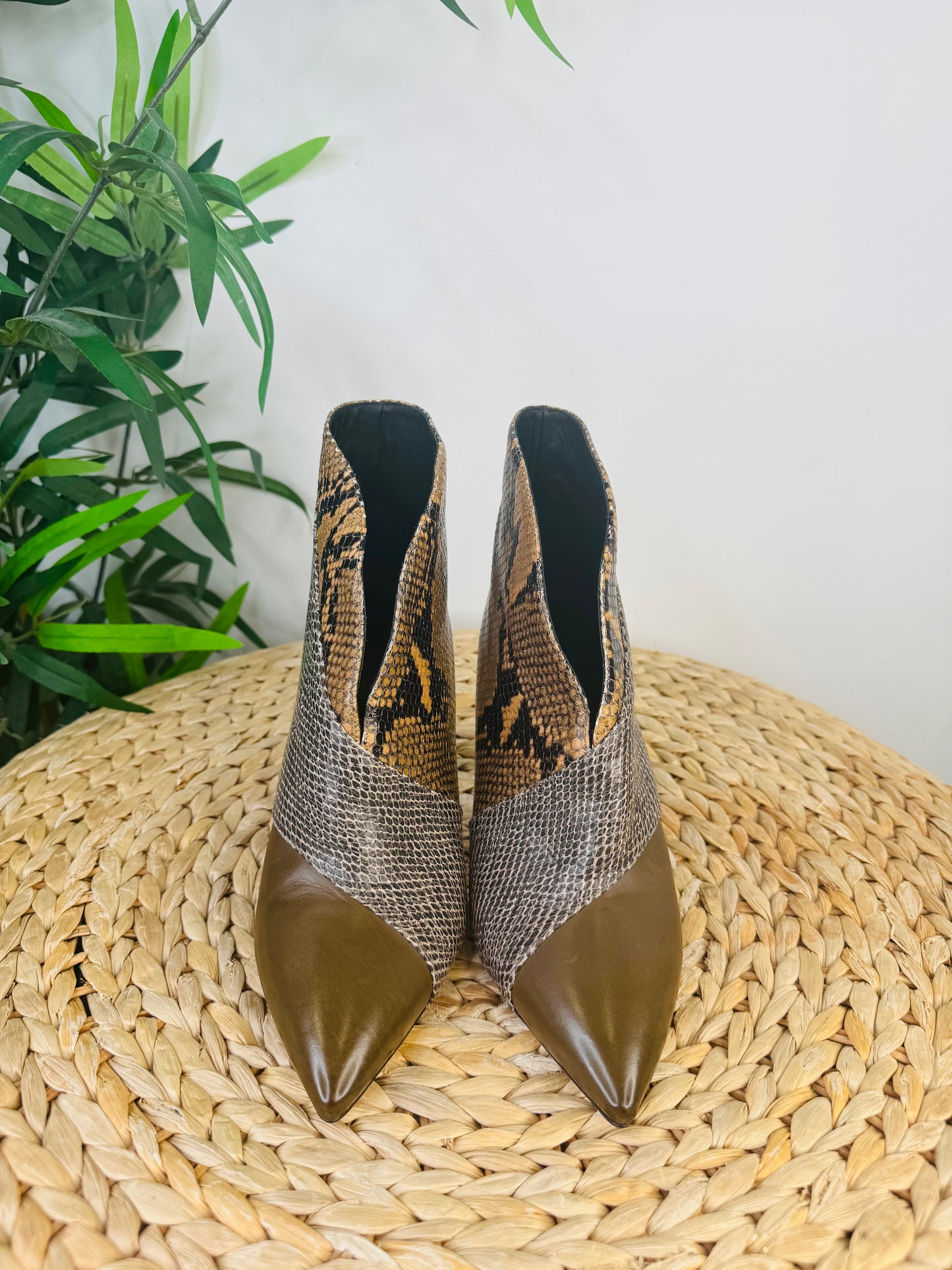 Archenn Snakeskin Boots - Size 38