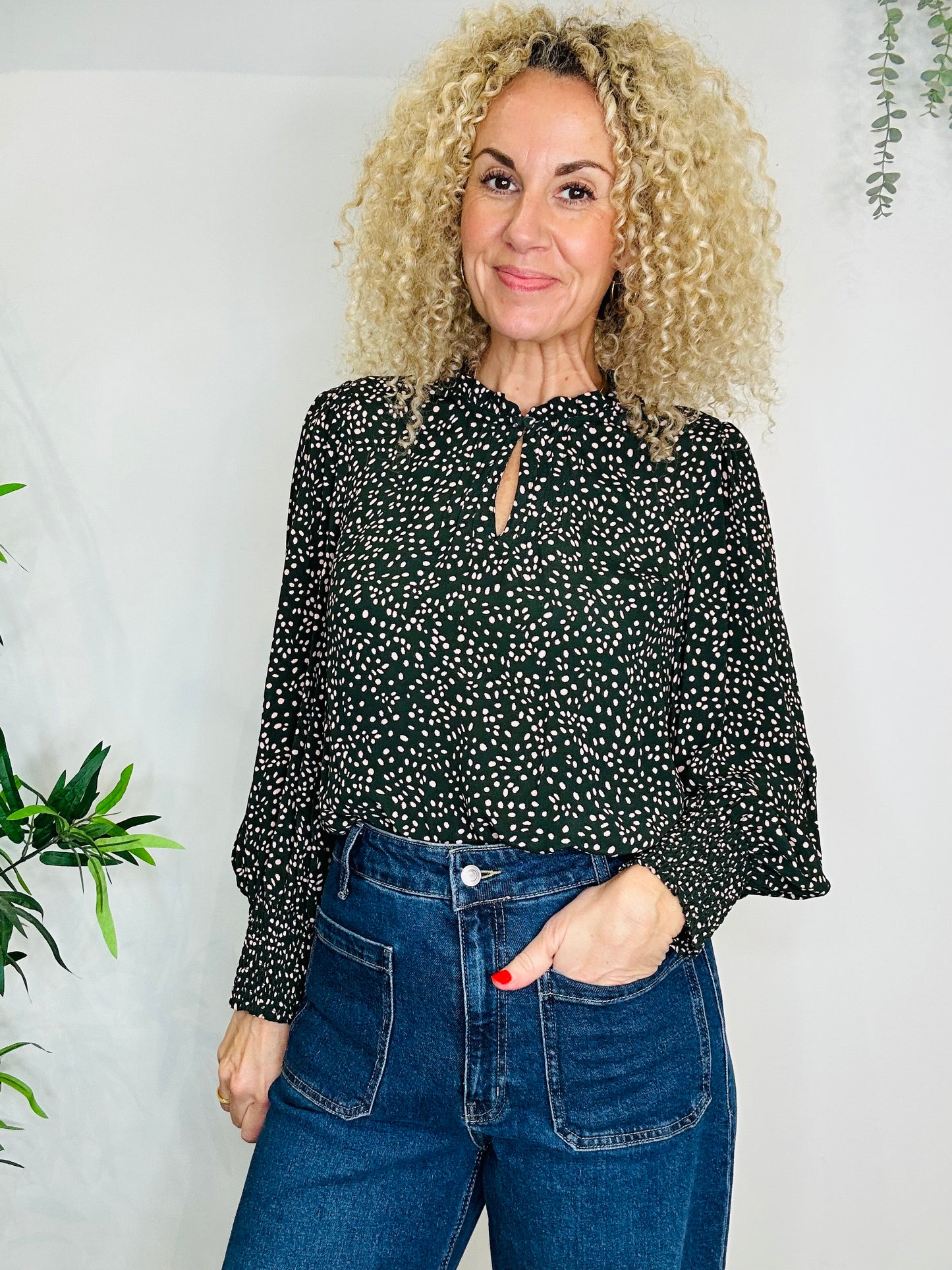 Patterned Blouse - Size 3