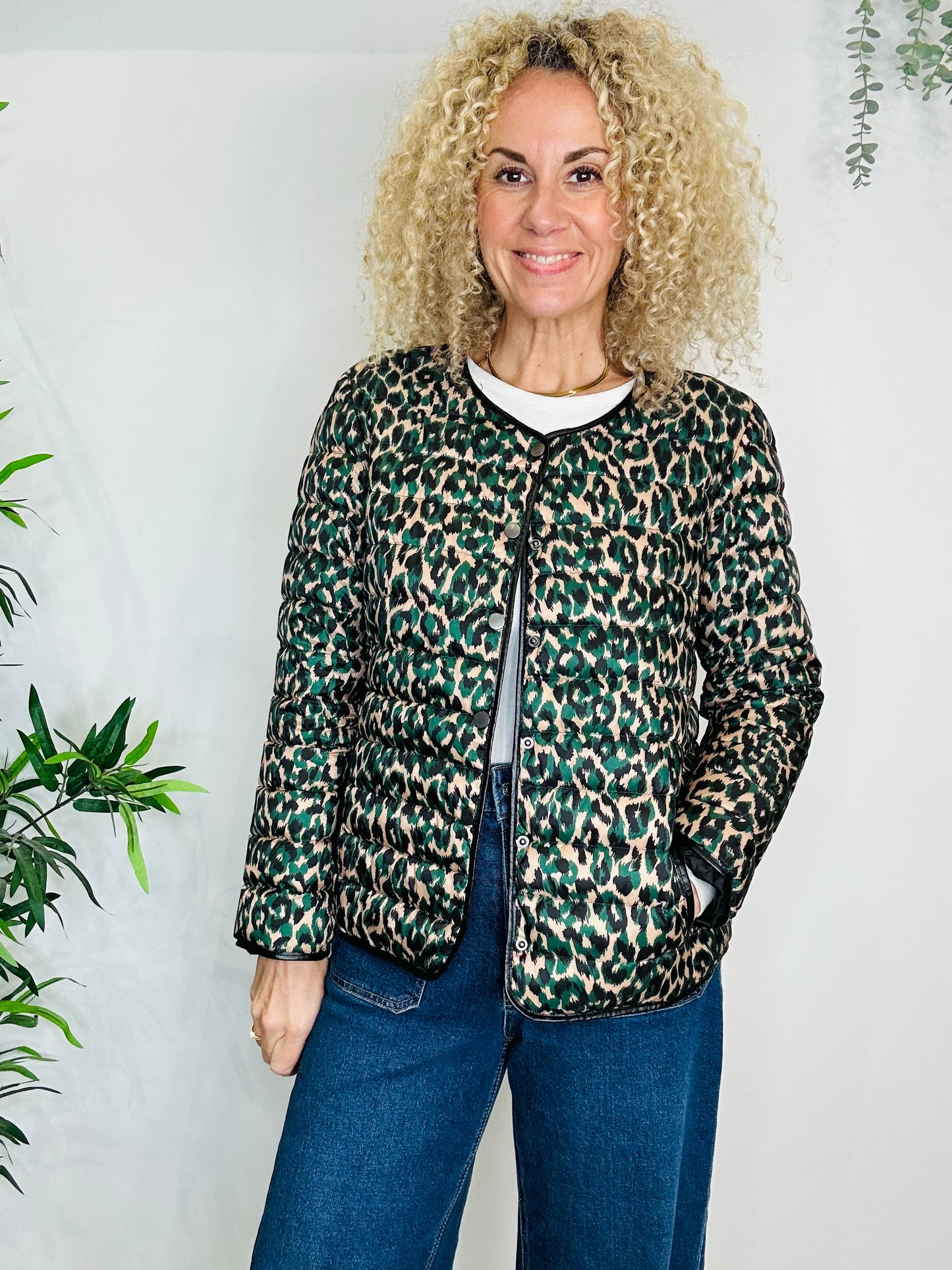 Down Puffer Jacket - Size 8