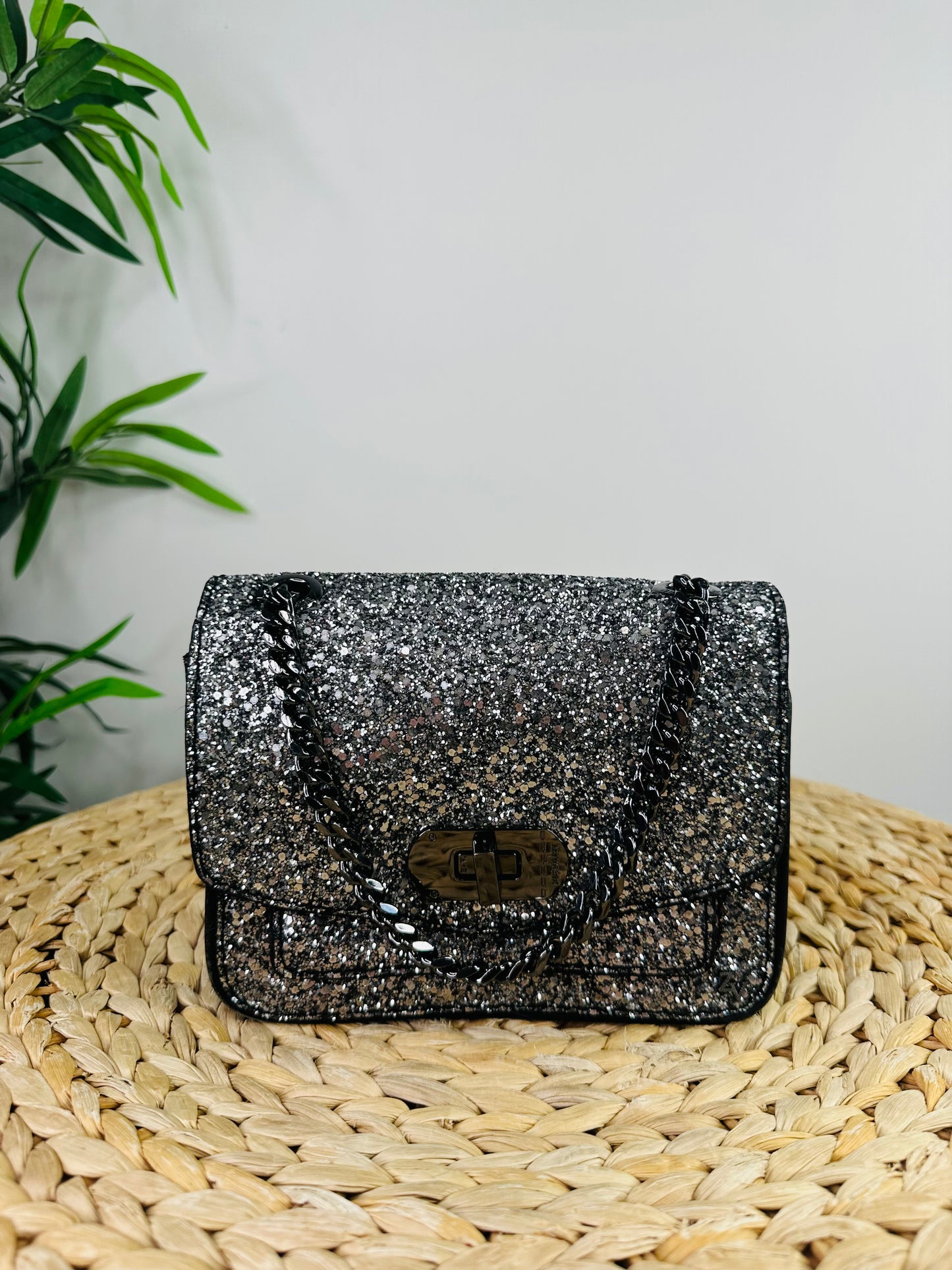 Glitter Crossbody Bag