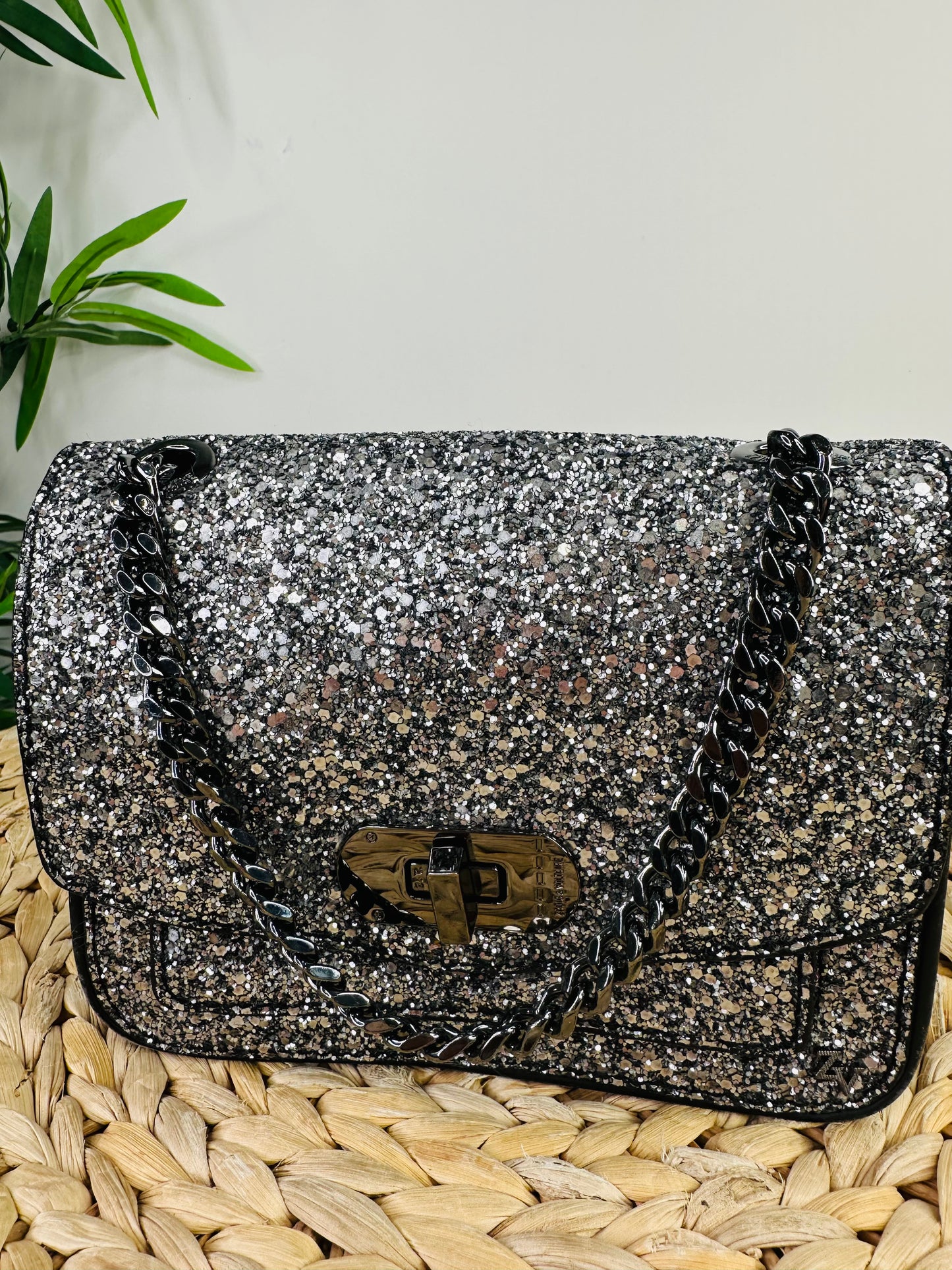 Glitter Crossbody Bag