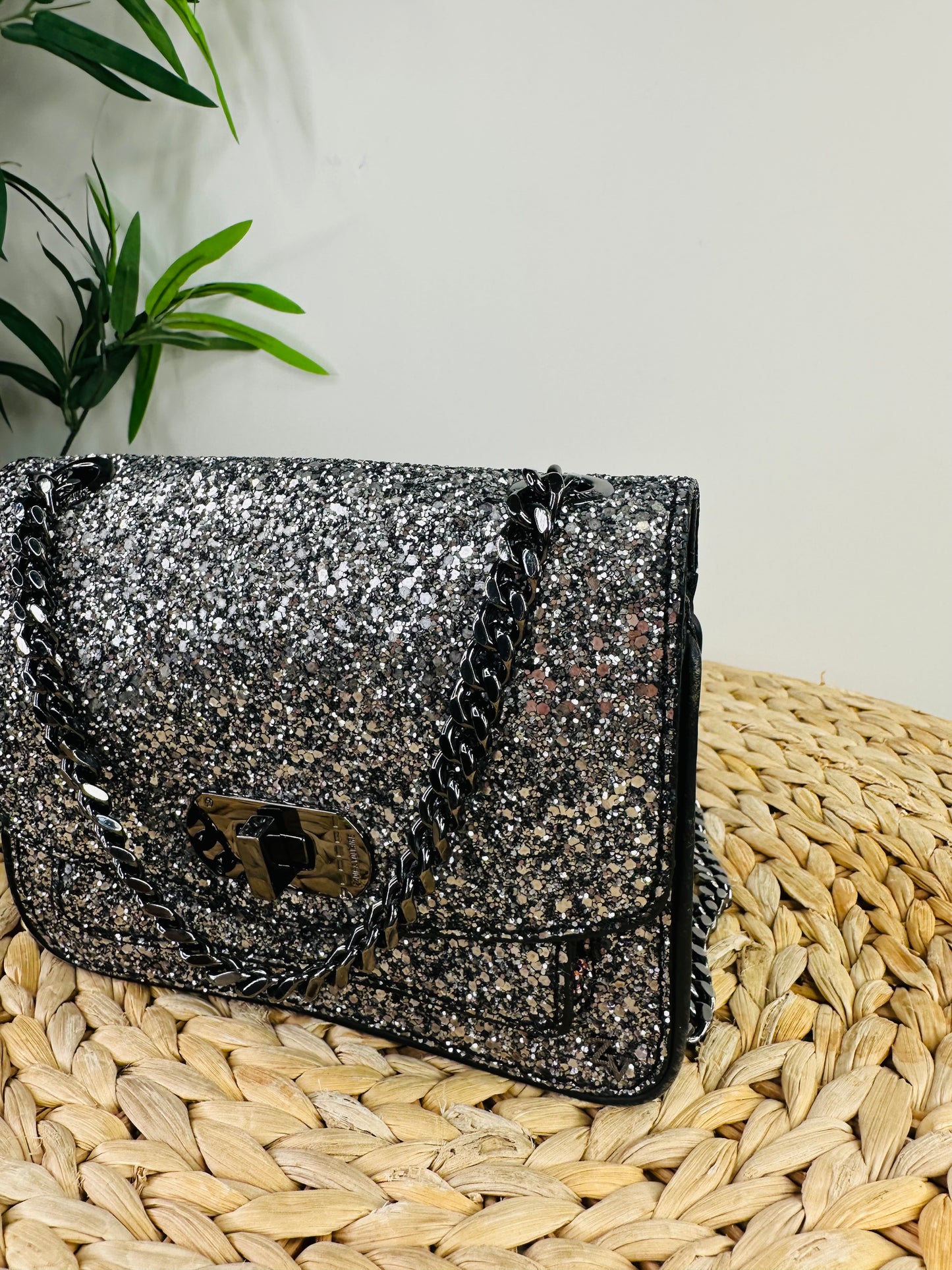 Glitter Crossbody Bag