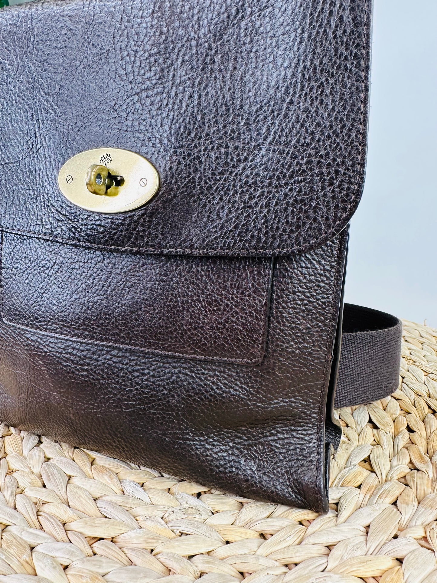 Leather Messenger Bag