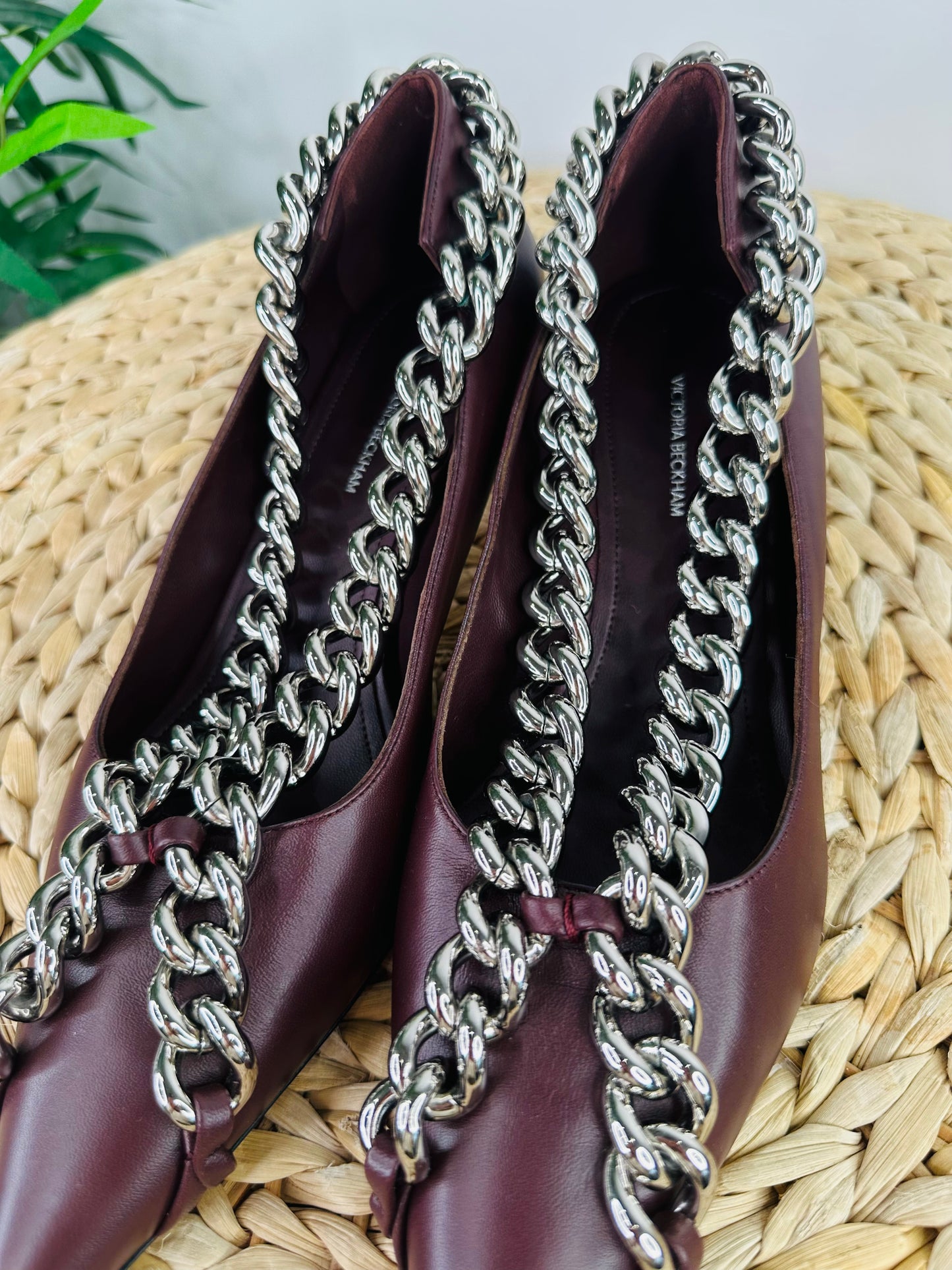 Chain Kitten Heels - Size 39
