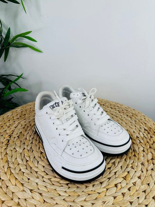 Leather Trainers - Size 36