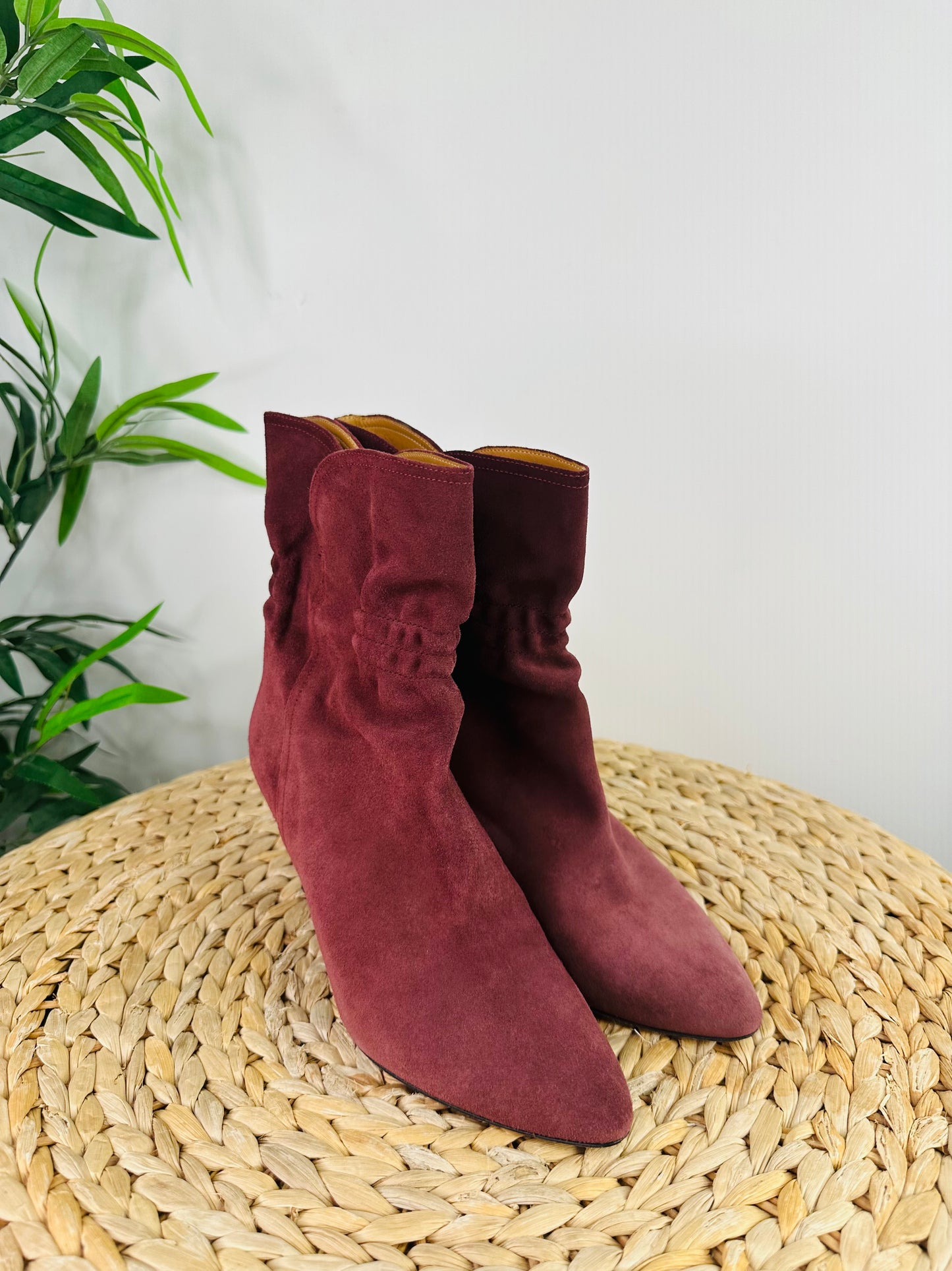 Suede Dedie Boots - Size 38