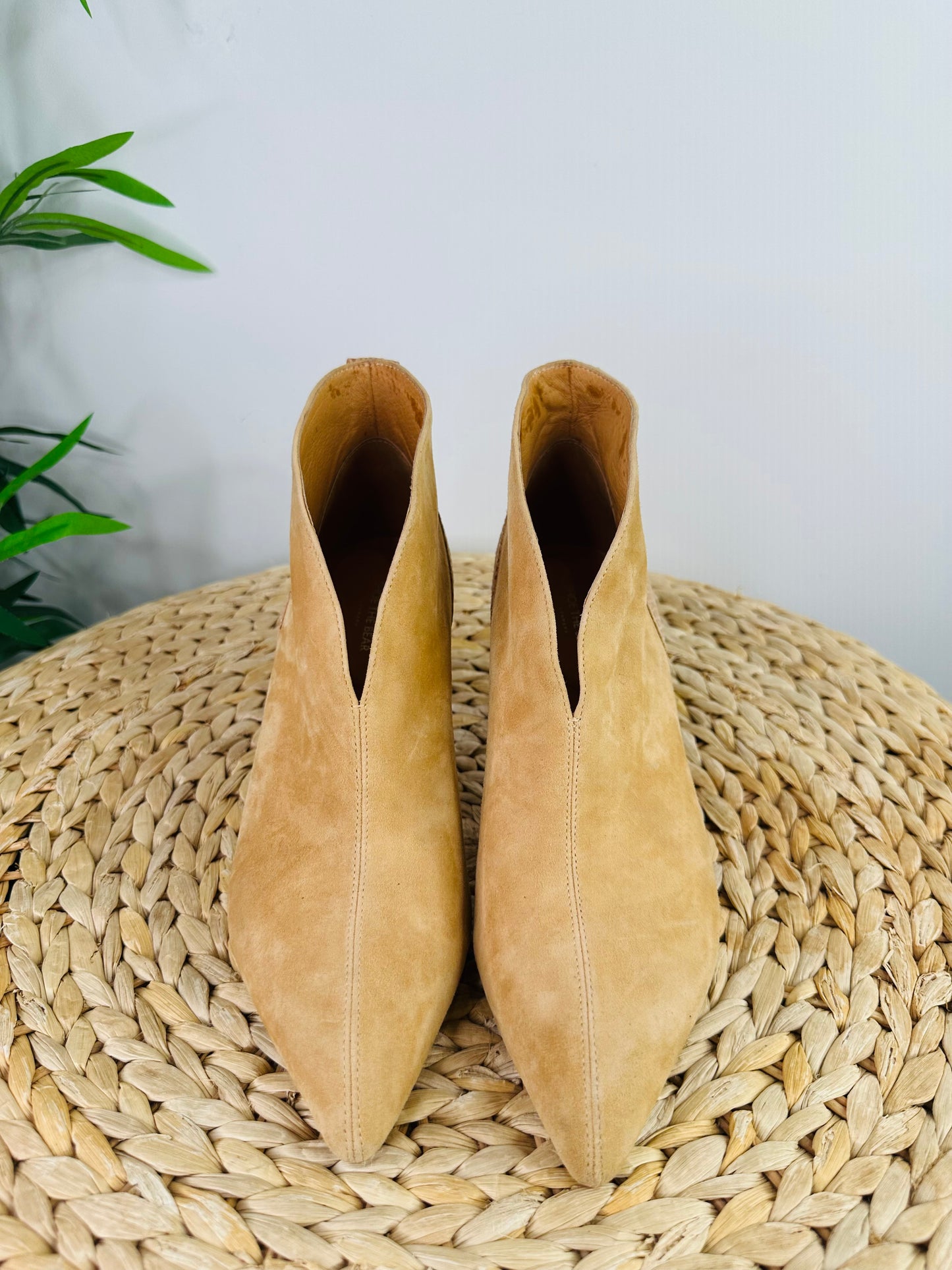 Suede Valentine Boots - Size 39