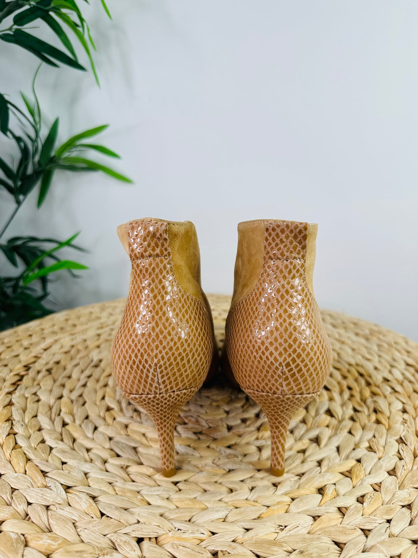 Suede Valentine Boots - Size 39