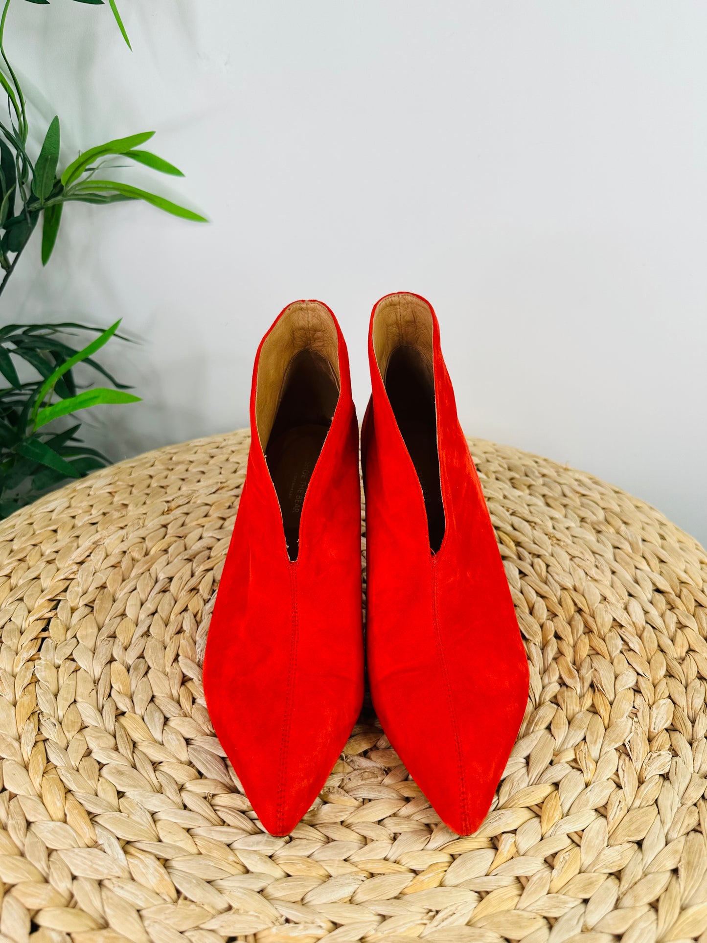 Suede Valentine Boots - Size 38