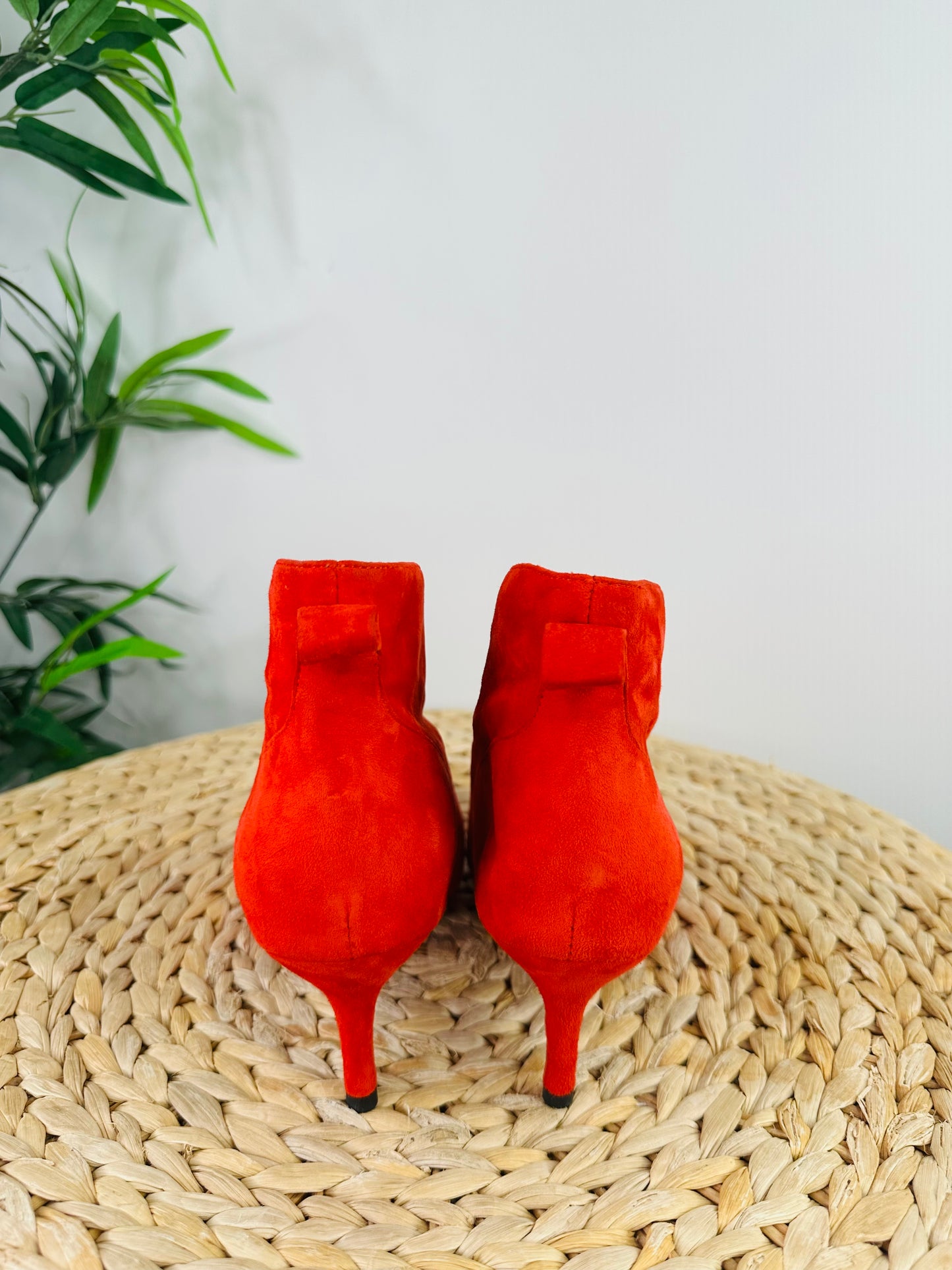 Suede Valentine Boots - Size 38