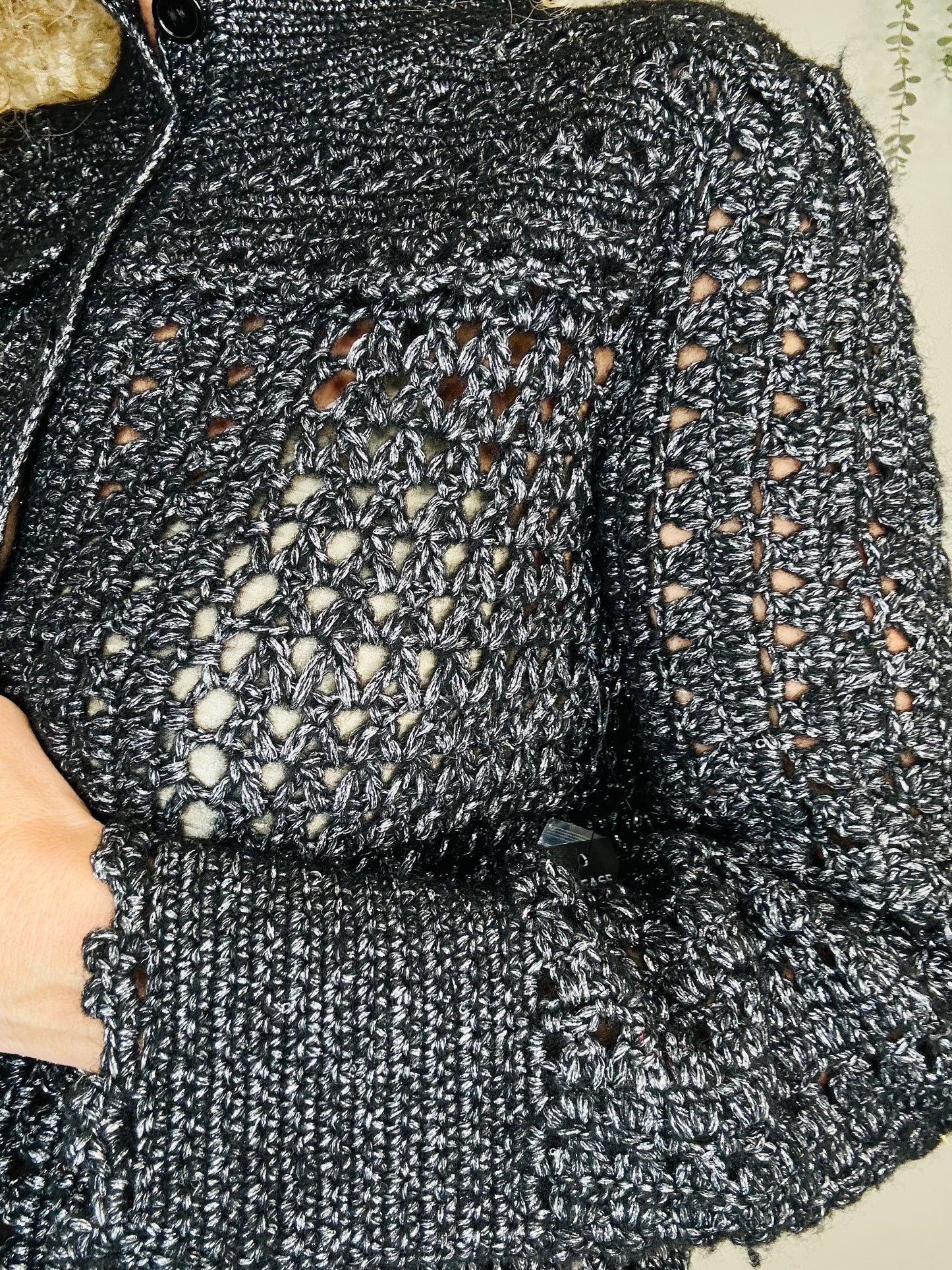 Crochet Cardigan - Size S