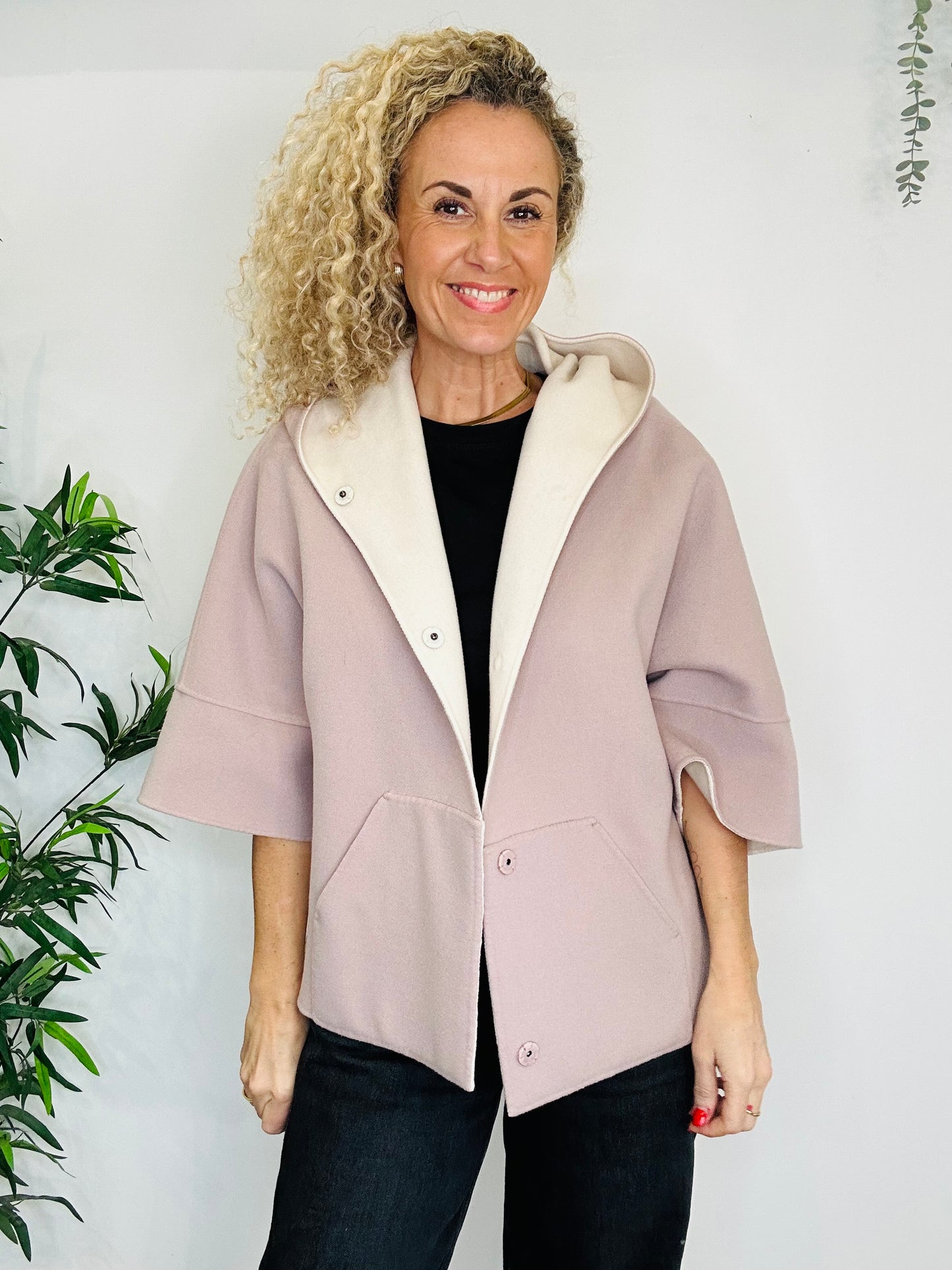Reversible Wool Jacket - Size 14