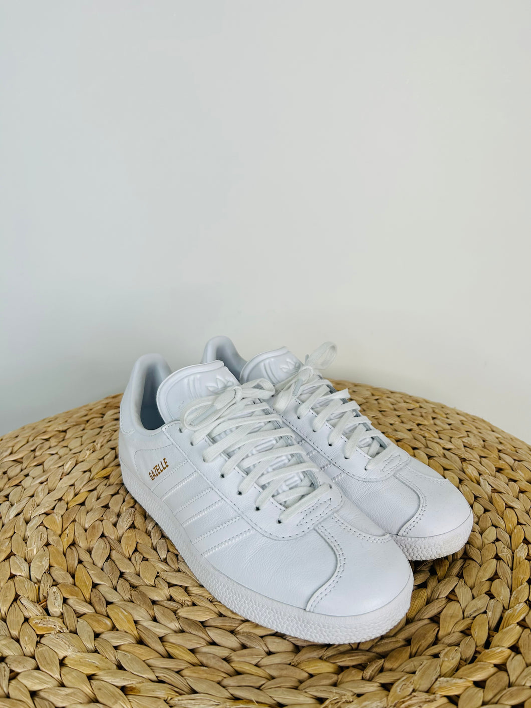 Leather Gazelle Trainers - Size 38
