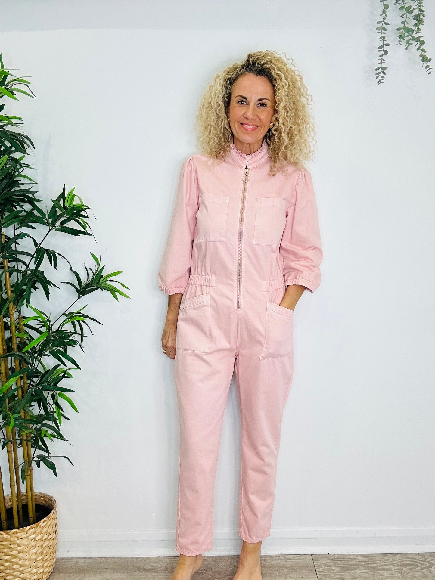 Denim Jumpsuit - Size 3