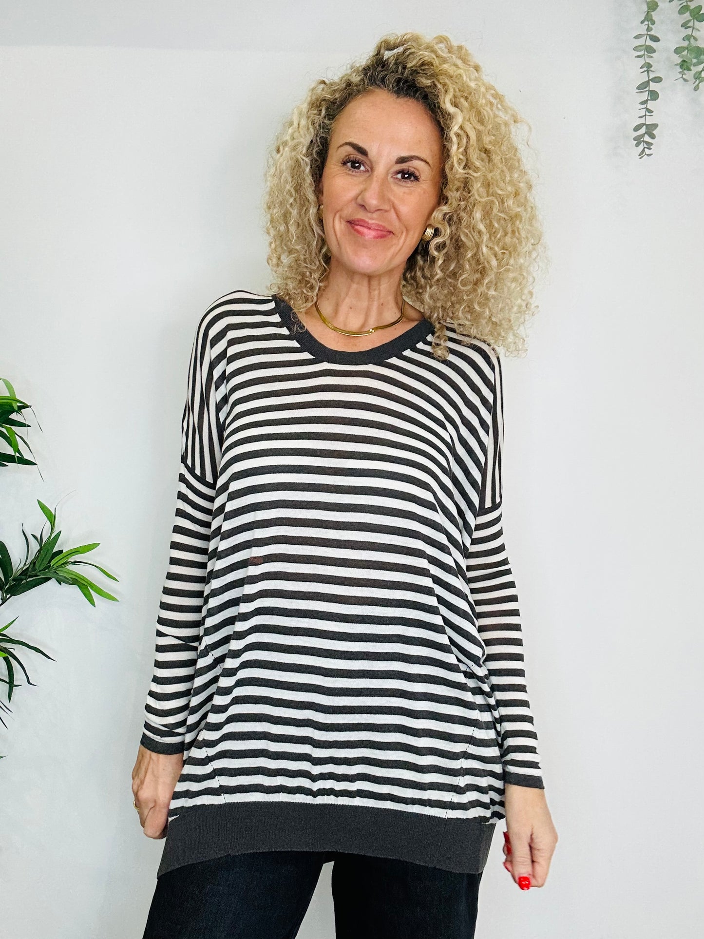 Striped Jumper - Size 1