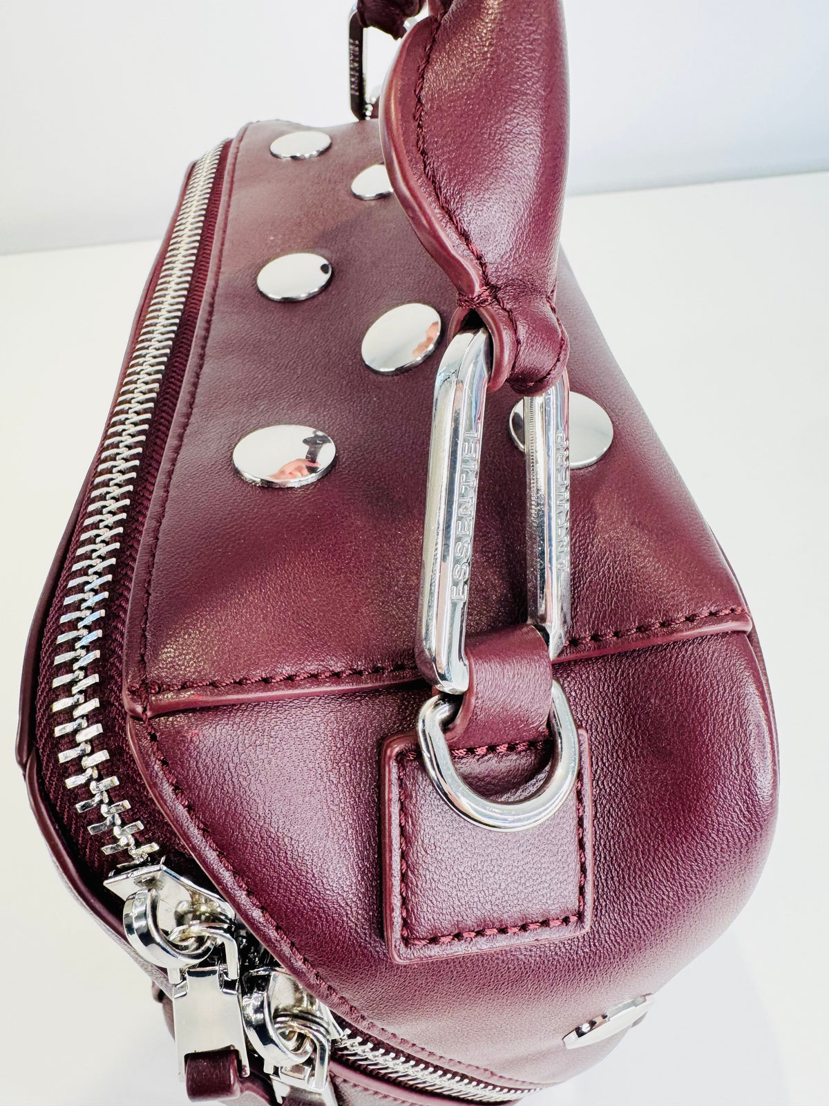 Bobbi Studded Leather Bag