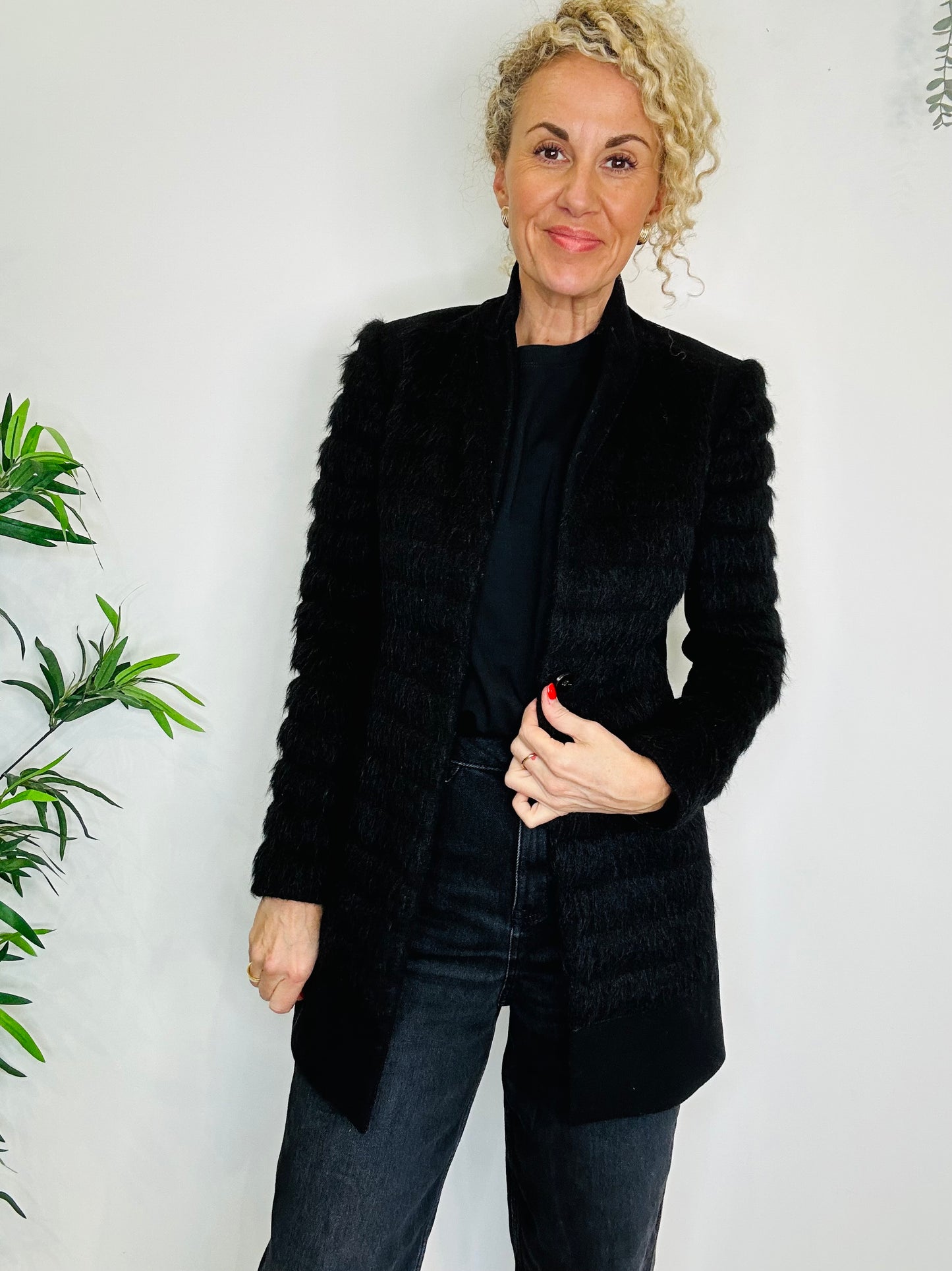 Wool Coat - Size 10
