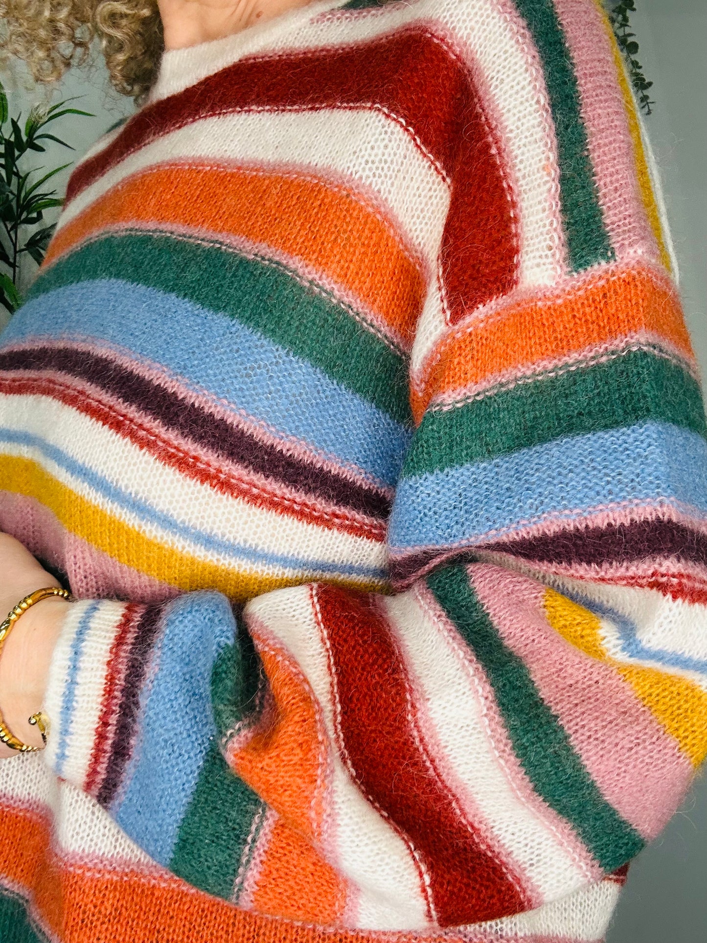 Striped Wool Jumper - Size 1
