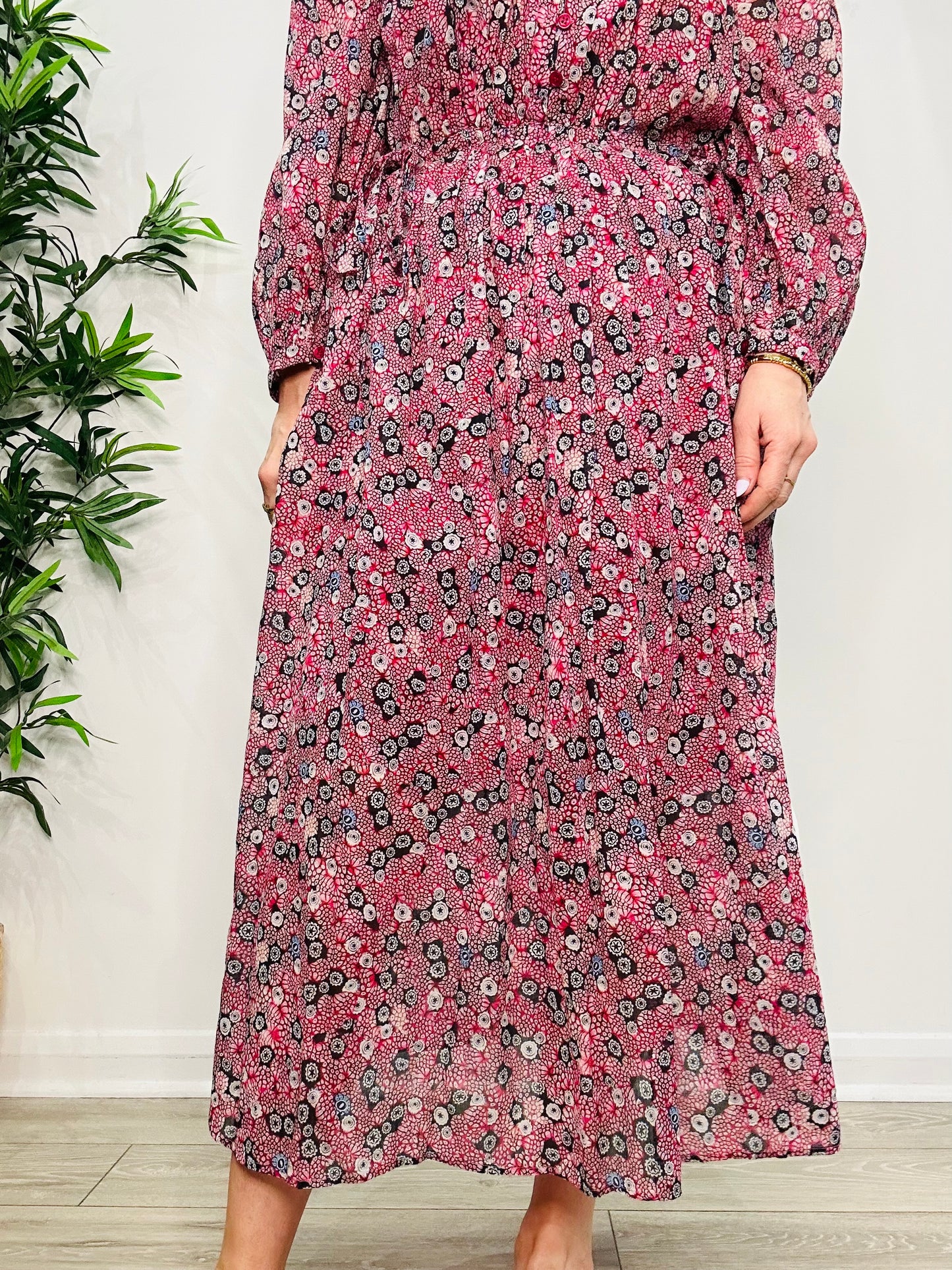 Dalida Maxi Dress - Size 42
