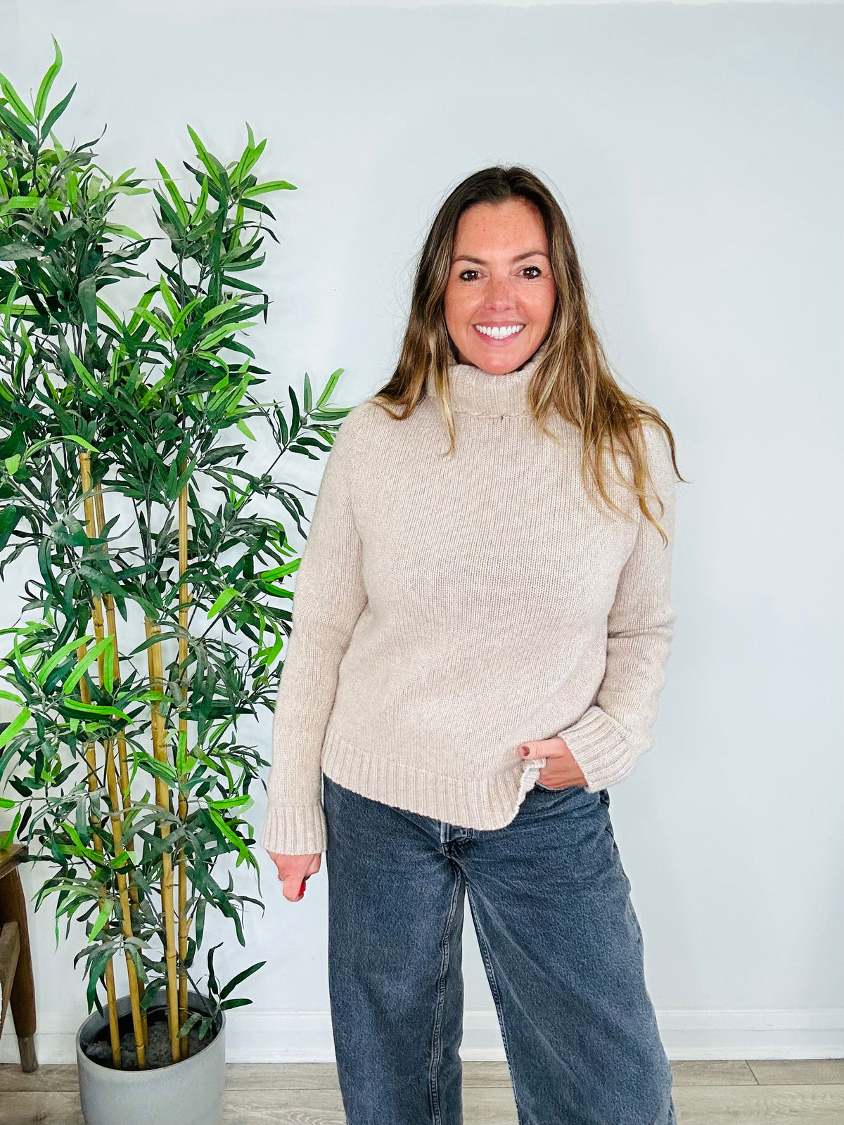 Roll Neck Jumper - O/S