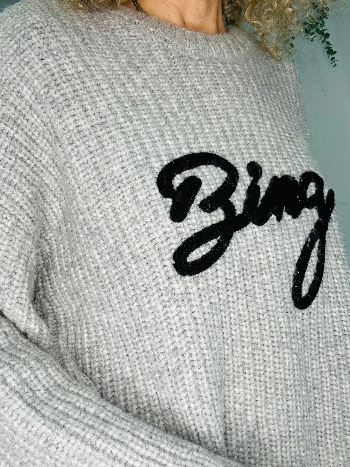 Chunky Knit Jumper - Size M