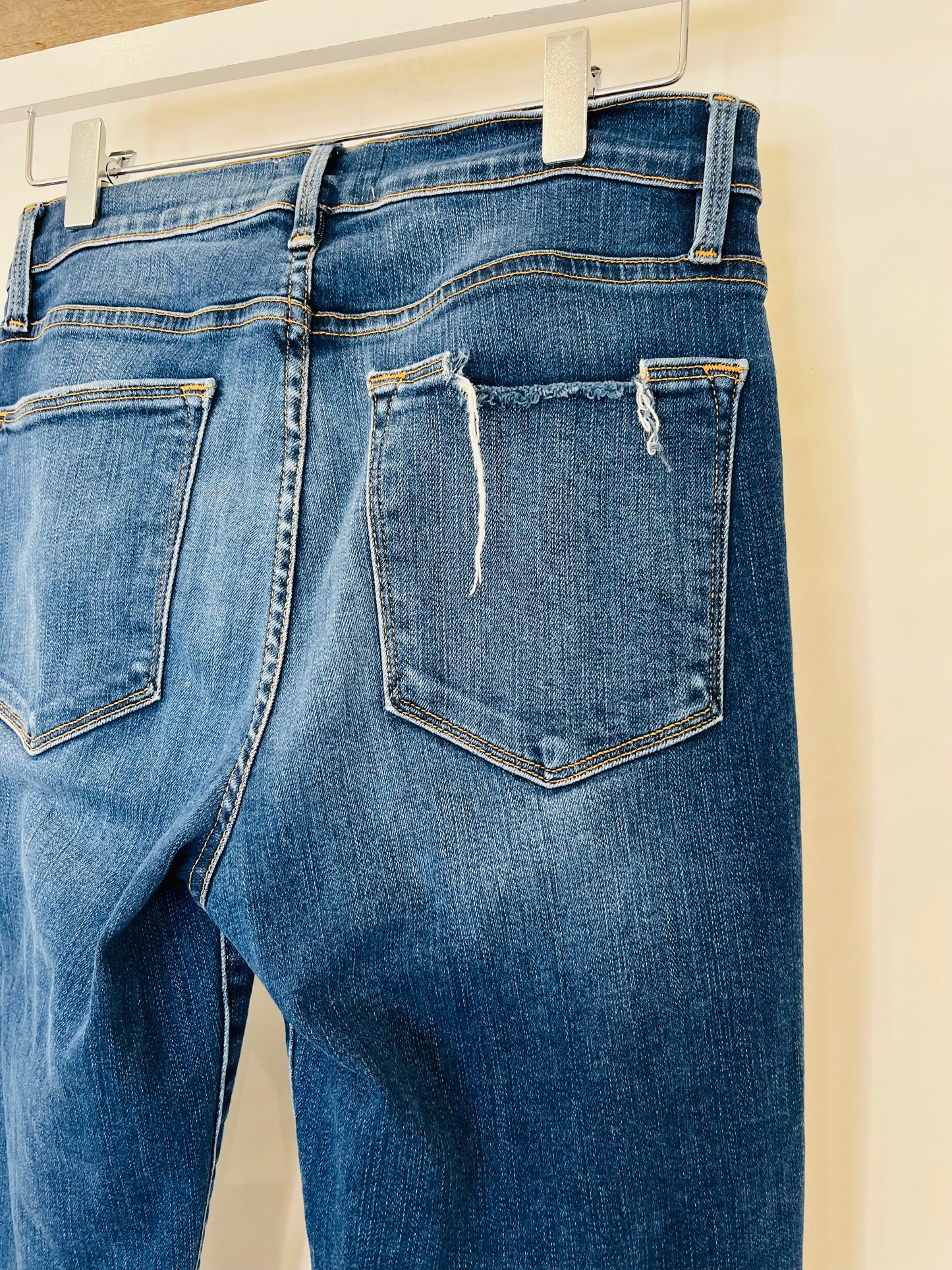 Le High Straight Jeans - Size 27