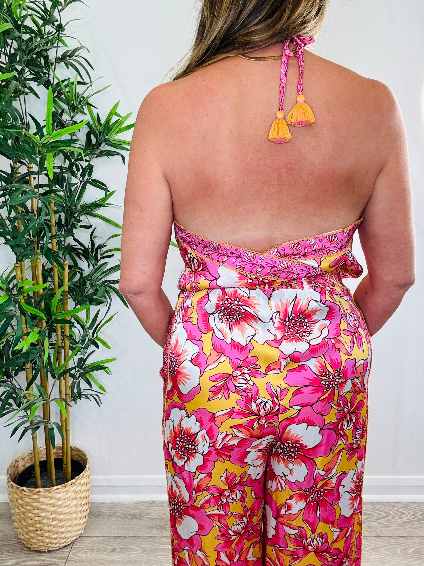 Patterned Jumpsuit - Size S