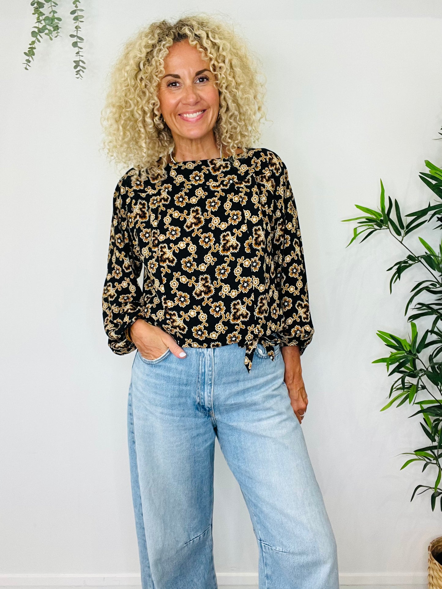 Floral Top - Size 36