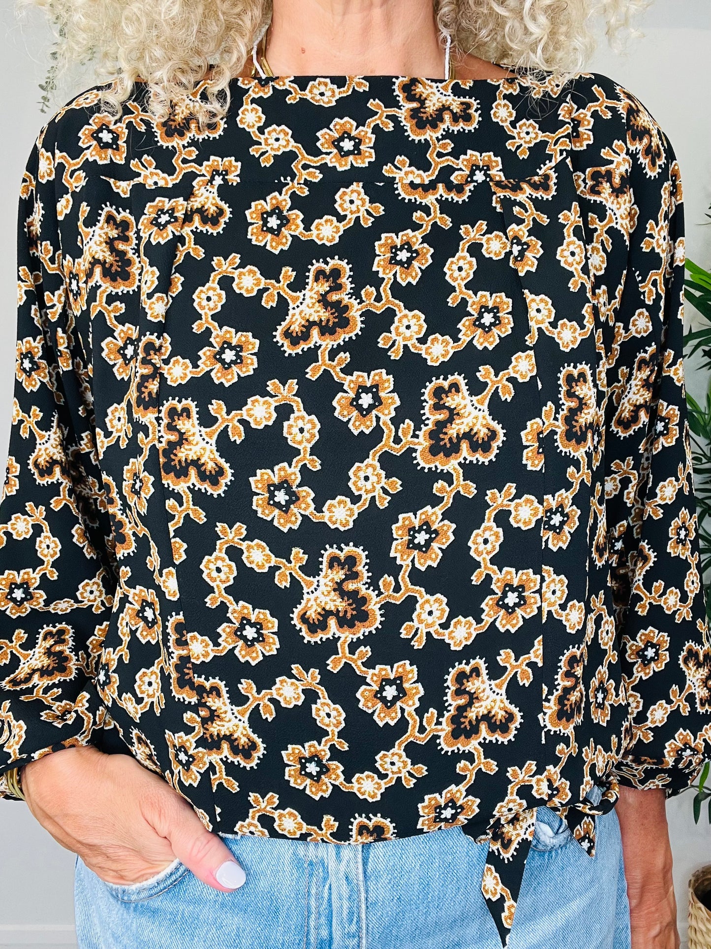 Floral Top - Size 36